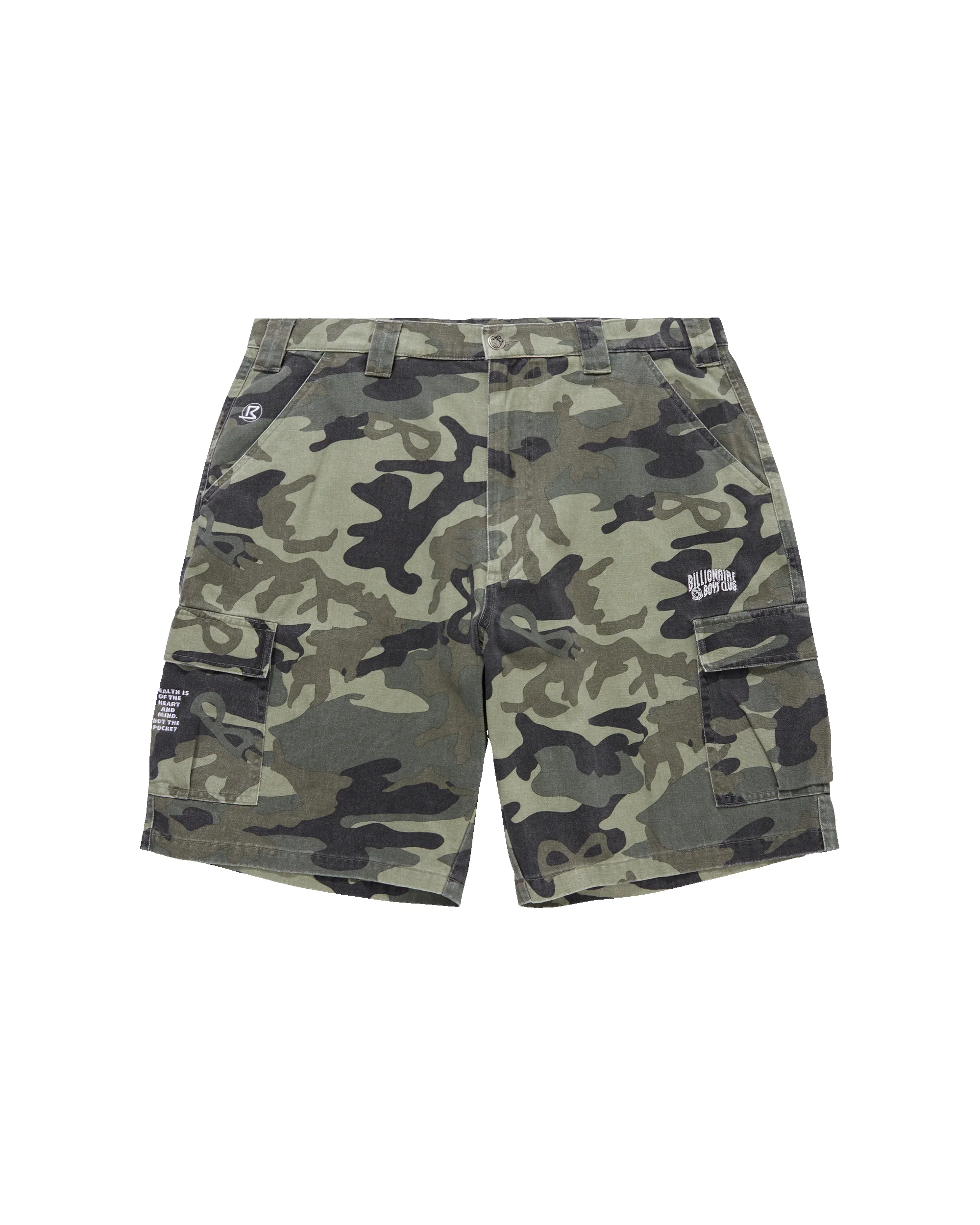 B Camo Cargo Shorts sold by Billionaire Boys Club