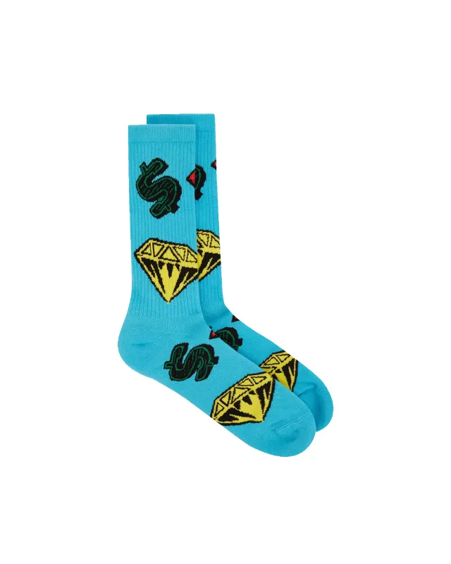 Diamonds & Dollars Socks sold by Billionaire Boys Club