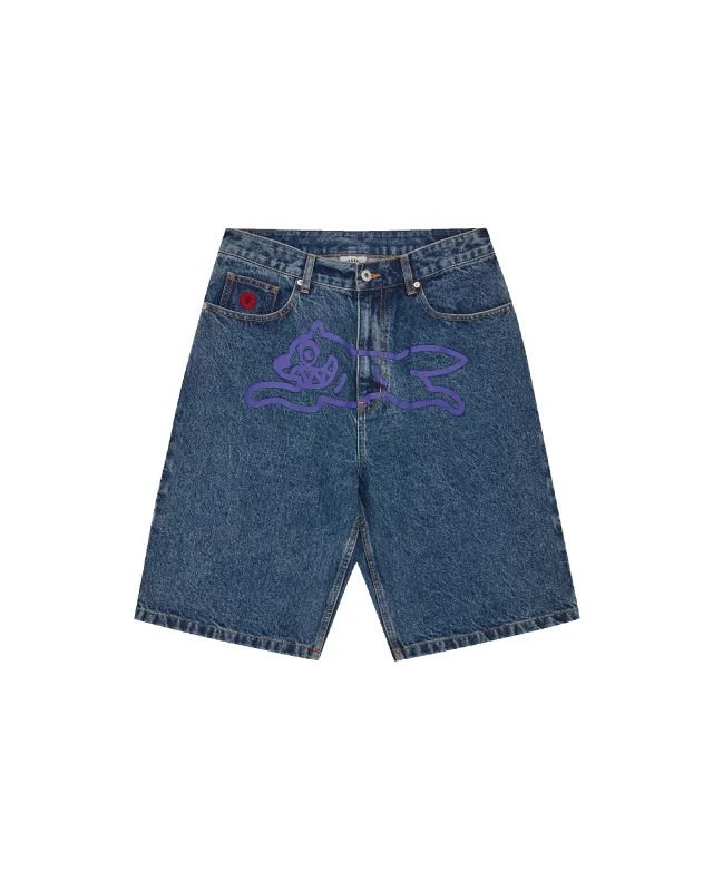 Running Dog Denim Shorts made by Billionaire Boys Club