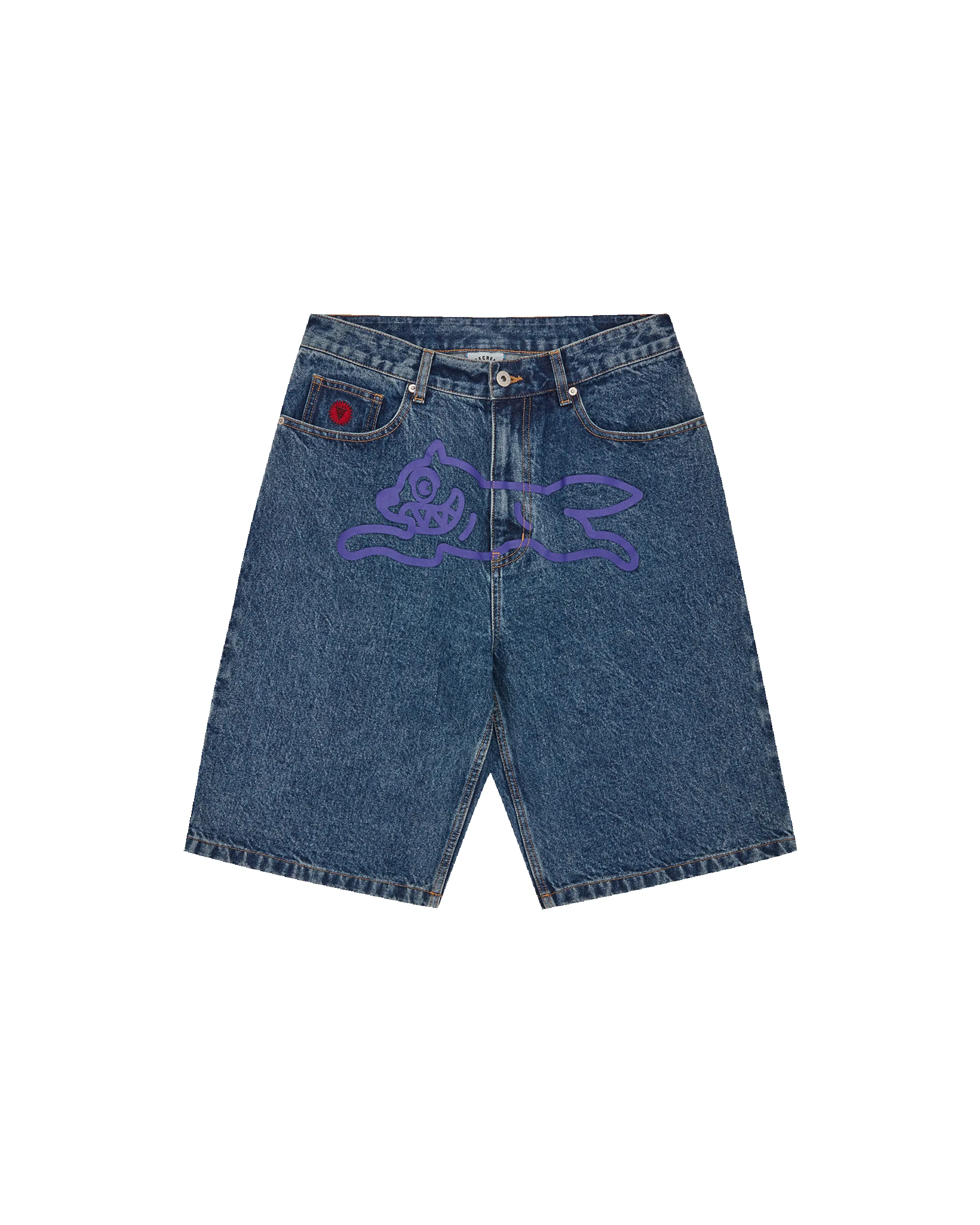 Running Dog Denim Shorts sold by Billionaire Boys Club
