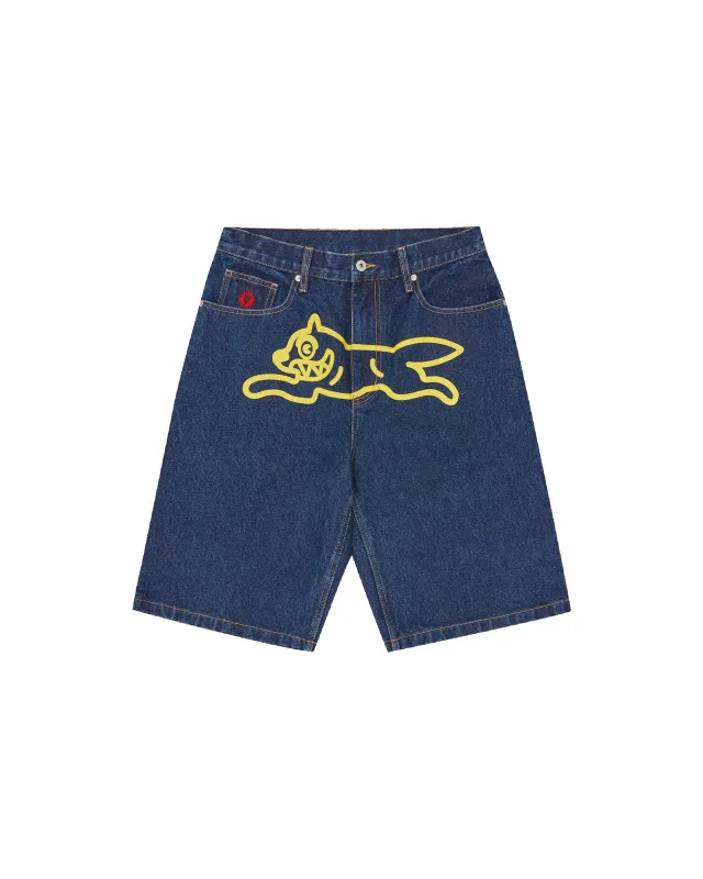 Running Dog Denim Shorts sold by Billionaire Boys Club