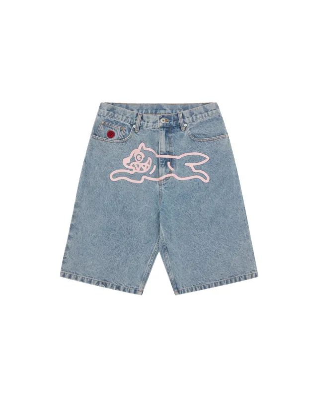 Running Dog Denim Shorts made by Billionaire Boys Club