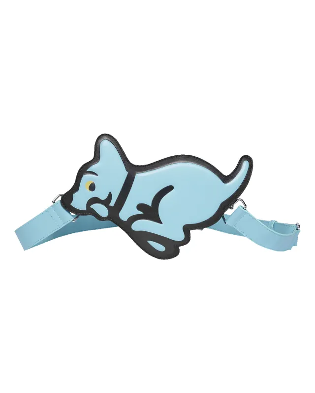 Running Puppy Leather Shoulder Bag sold by Billionaire Boys Club