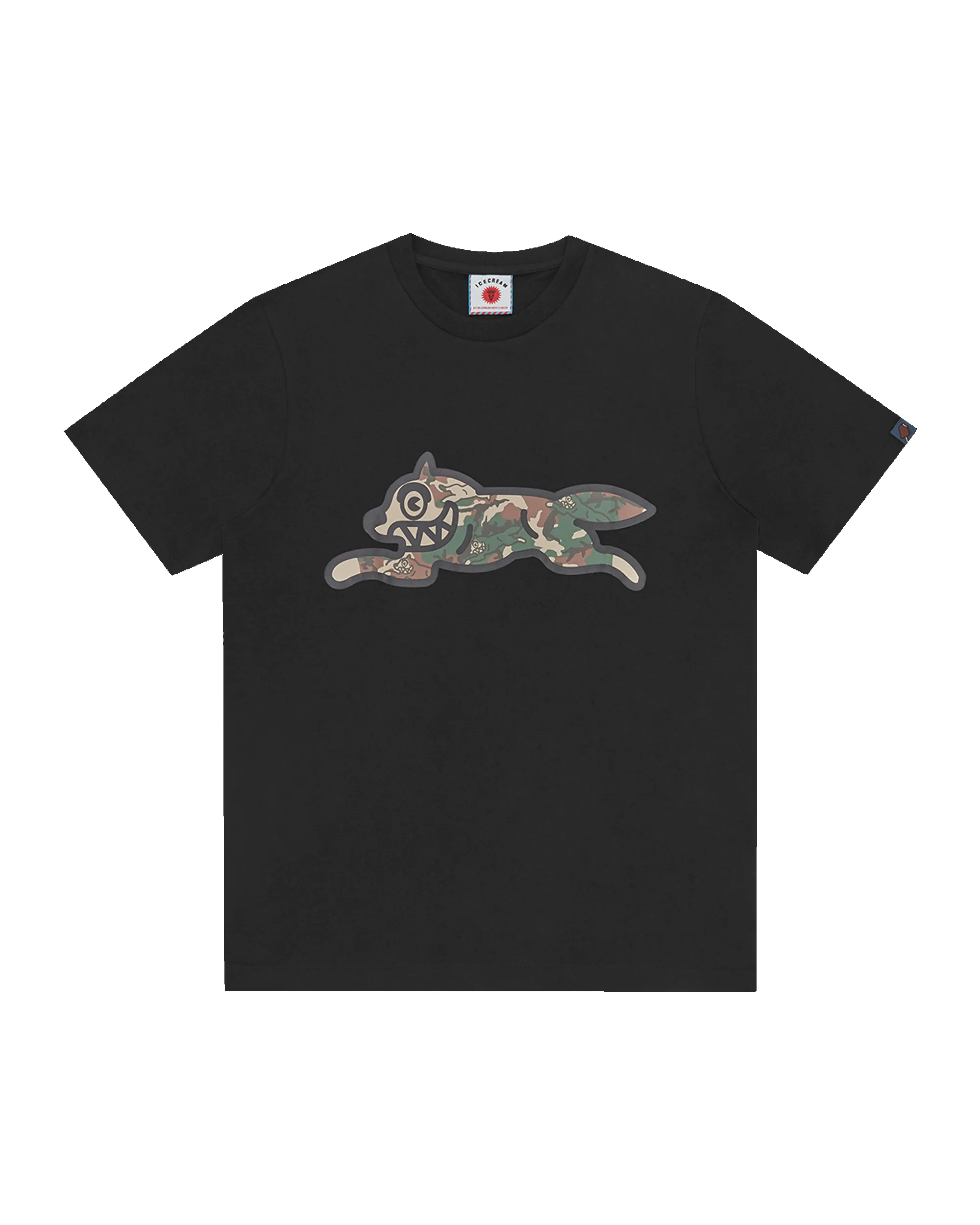 Woodland Camo Running Dog T-Shirt sold by Billionaire Boys Club