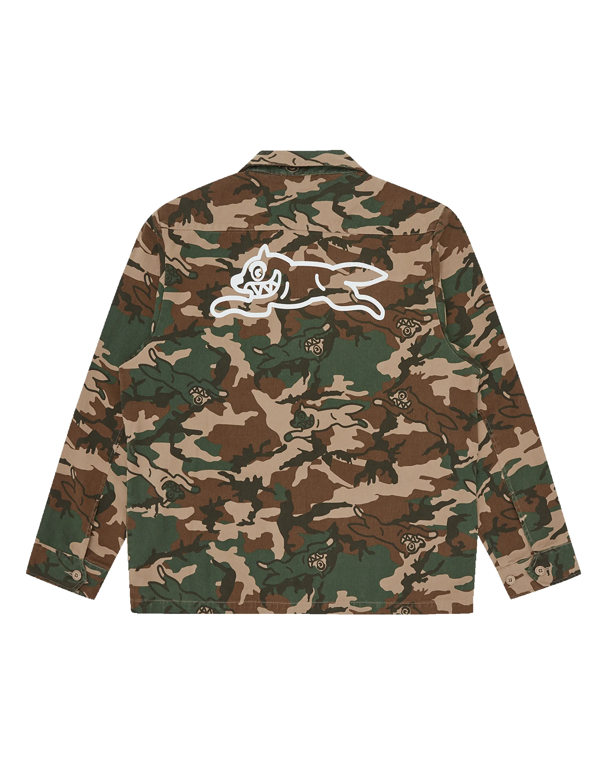 Running Dog Woodland Camo Field Jacket sold by Billionaire Boys Club product image thumbnail 5
