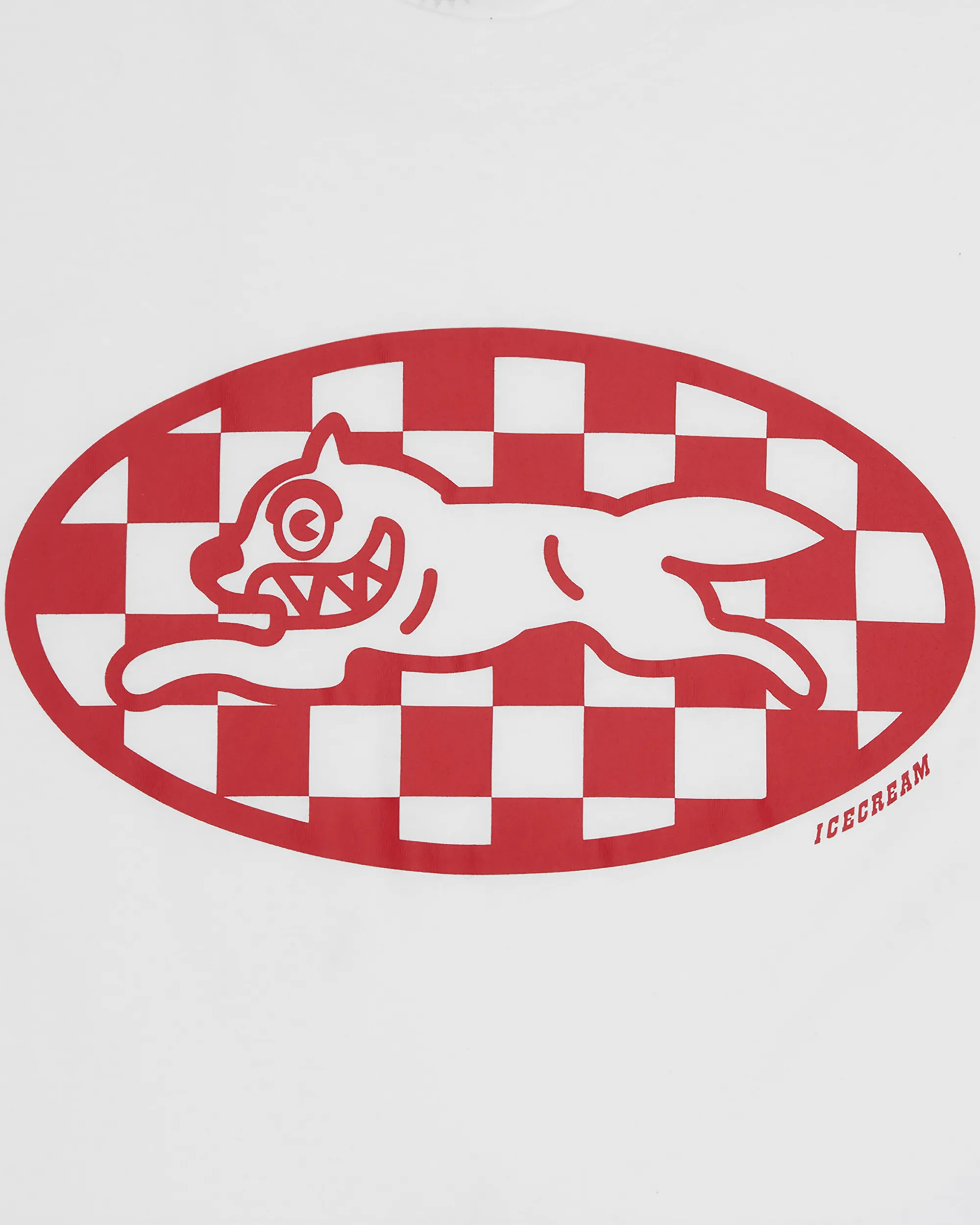 Checker Running Dog T-Shirt sold by Billionaire Boys Club product image thumbnail 3