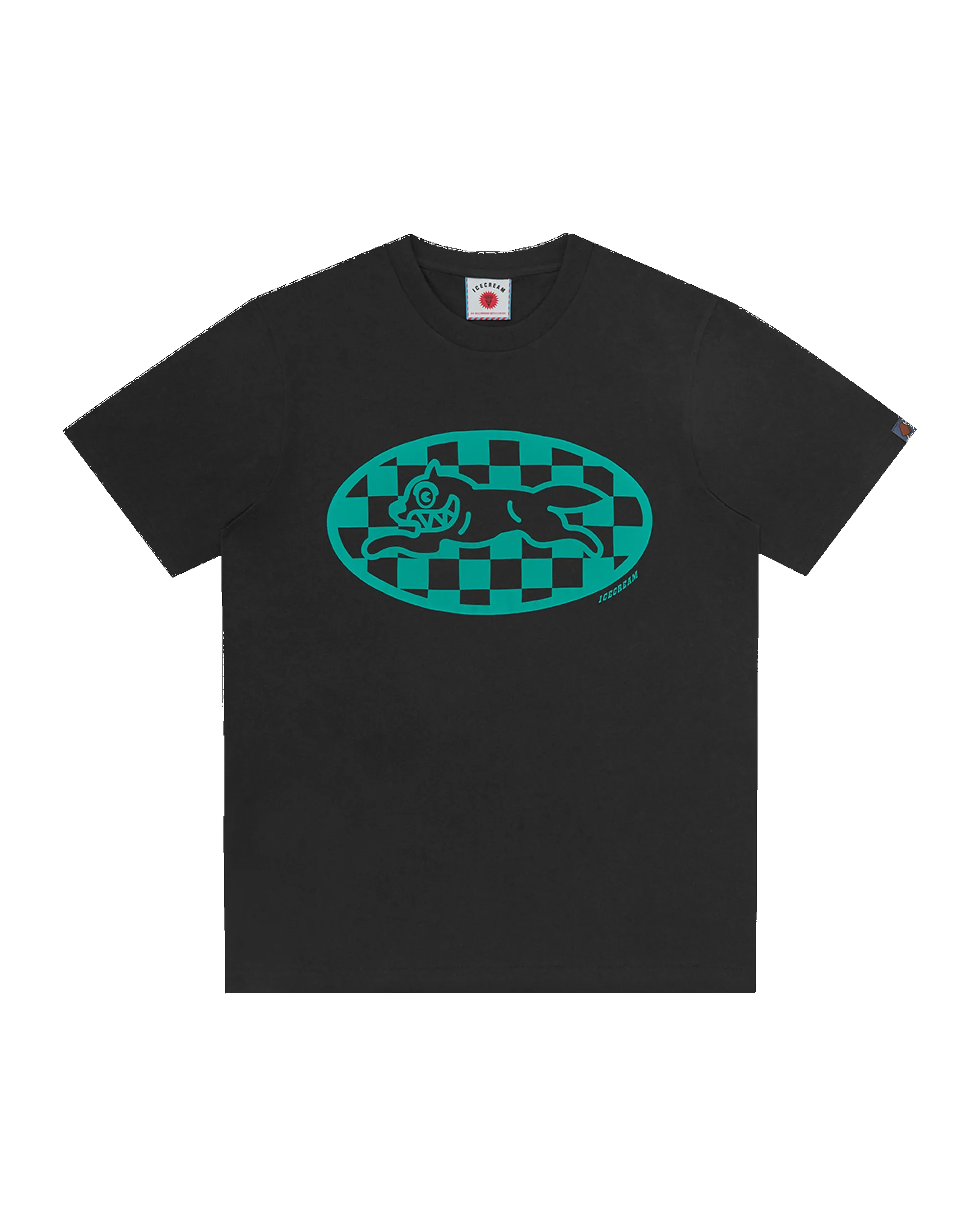 Checker Running Dog T-Shirt sold by Billionaire Boys Club
