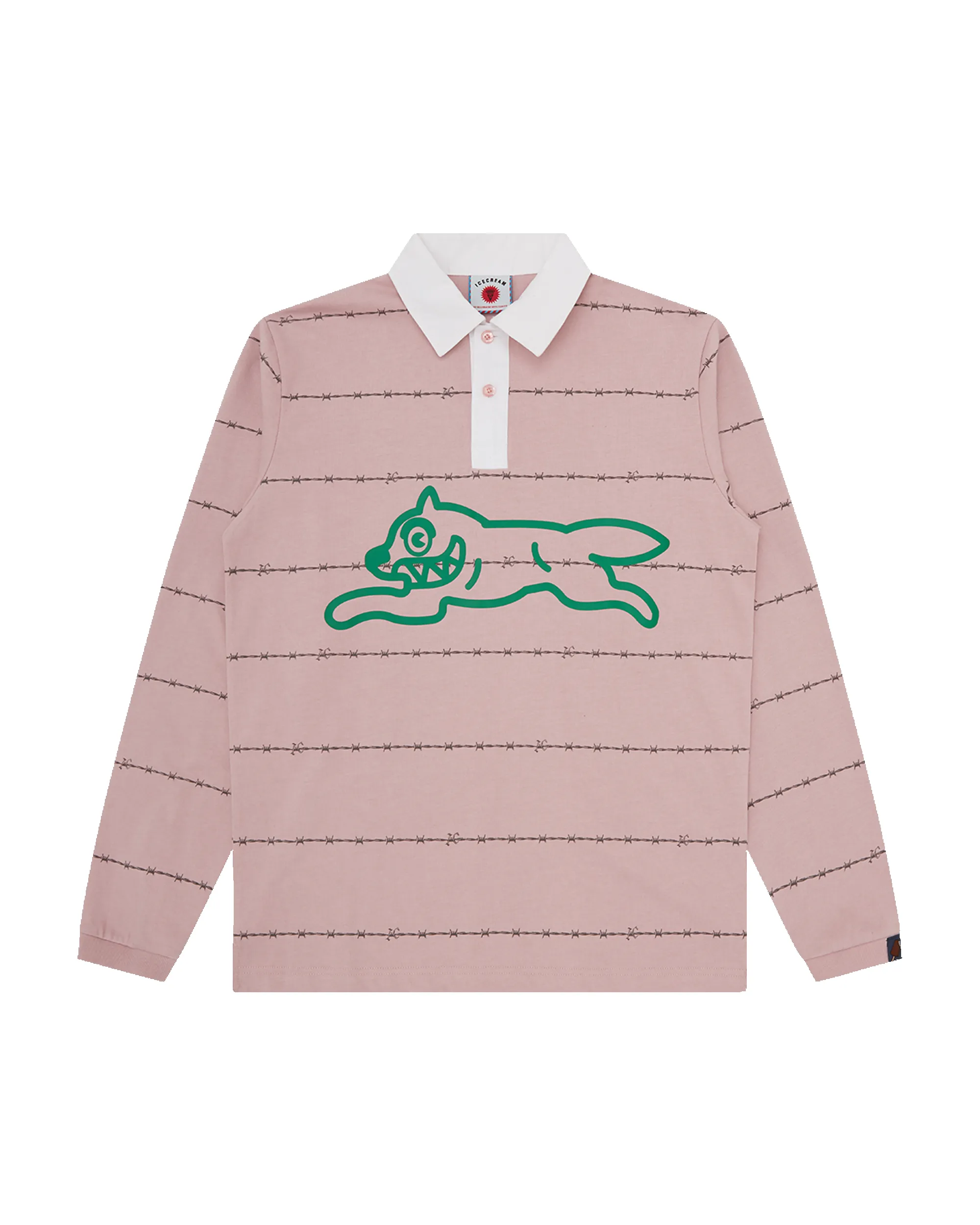 Barbed Wire Rugby Shirt sold by Billionaire Boys Club