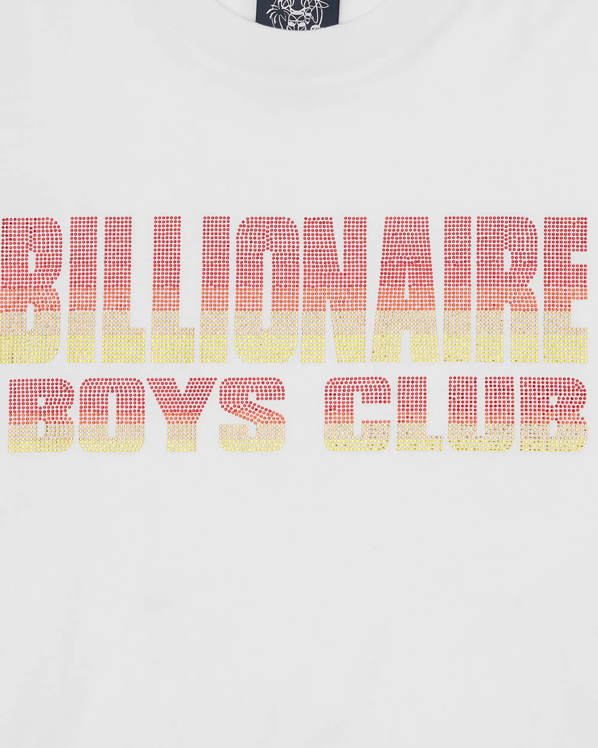 Straight Logo Gradient Diamonte T-Shirt sold by Billionaire Boys Club product image thumbnail 3