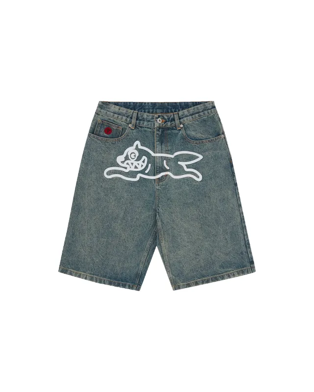 Running Dog Denim Shorts made by Billionaire Boys Club
