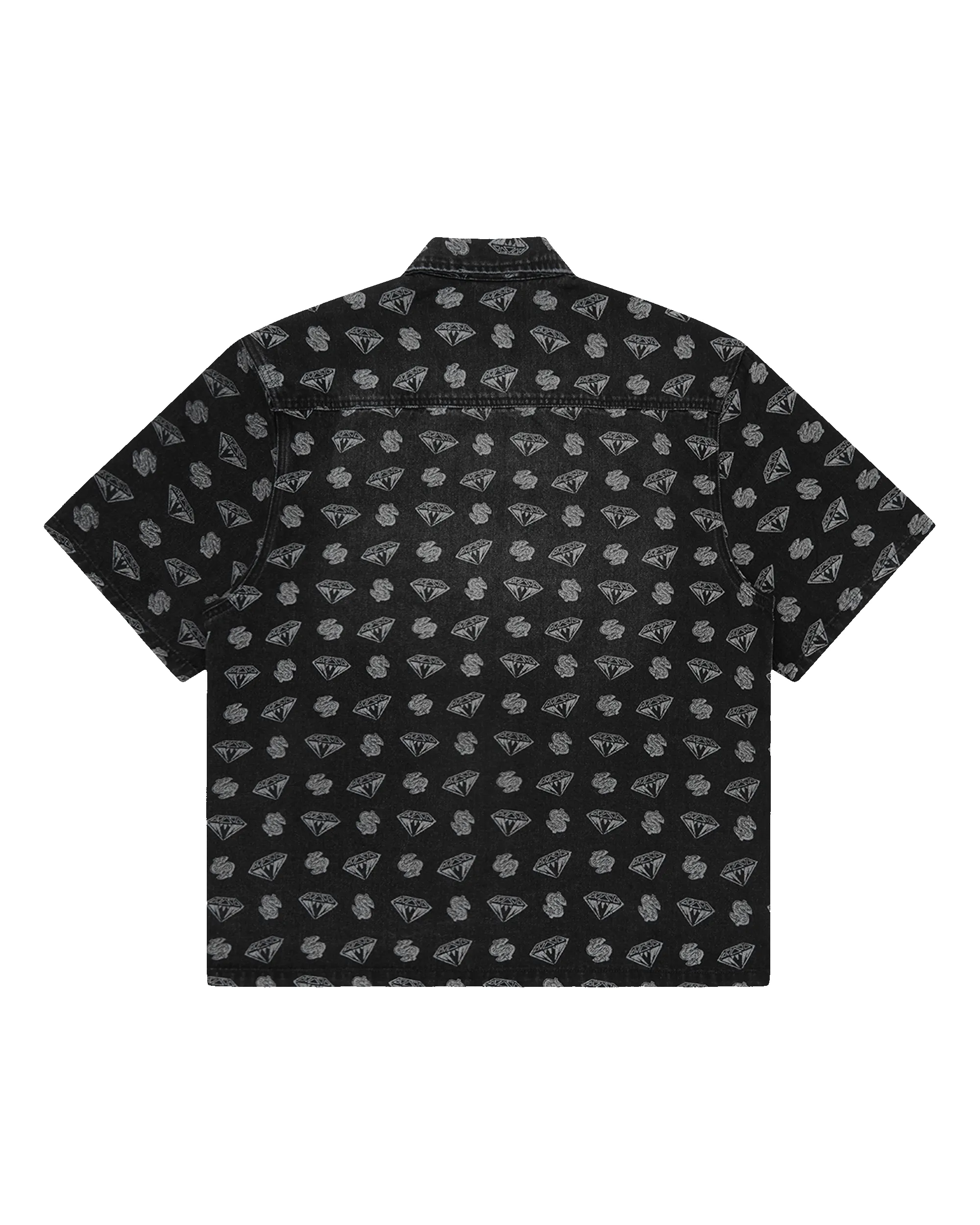 Diamonds & Dollars Oversized Denim Shirt sold by Billionaire Boys Club product image thumbnail 2