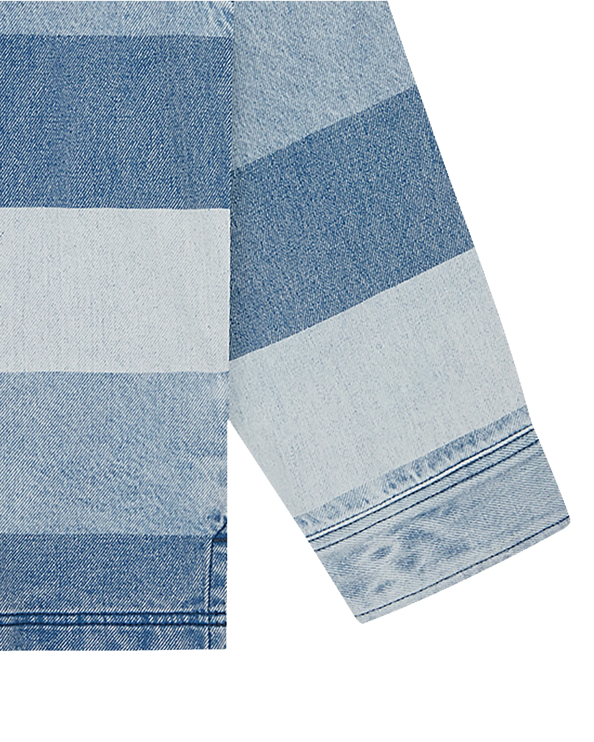 Script Denim Long Sleeve Rugby Shirt sold by Billionaire Boys Club product image thumbnail 3