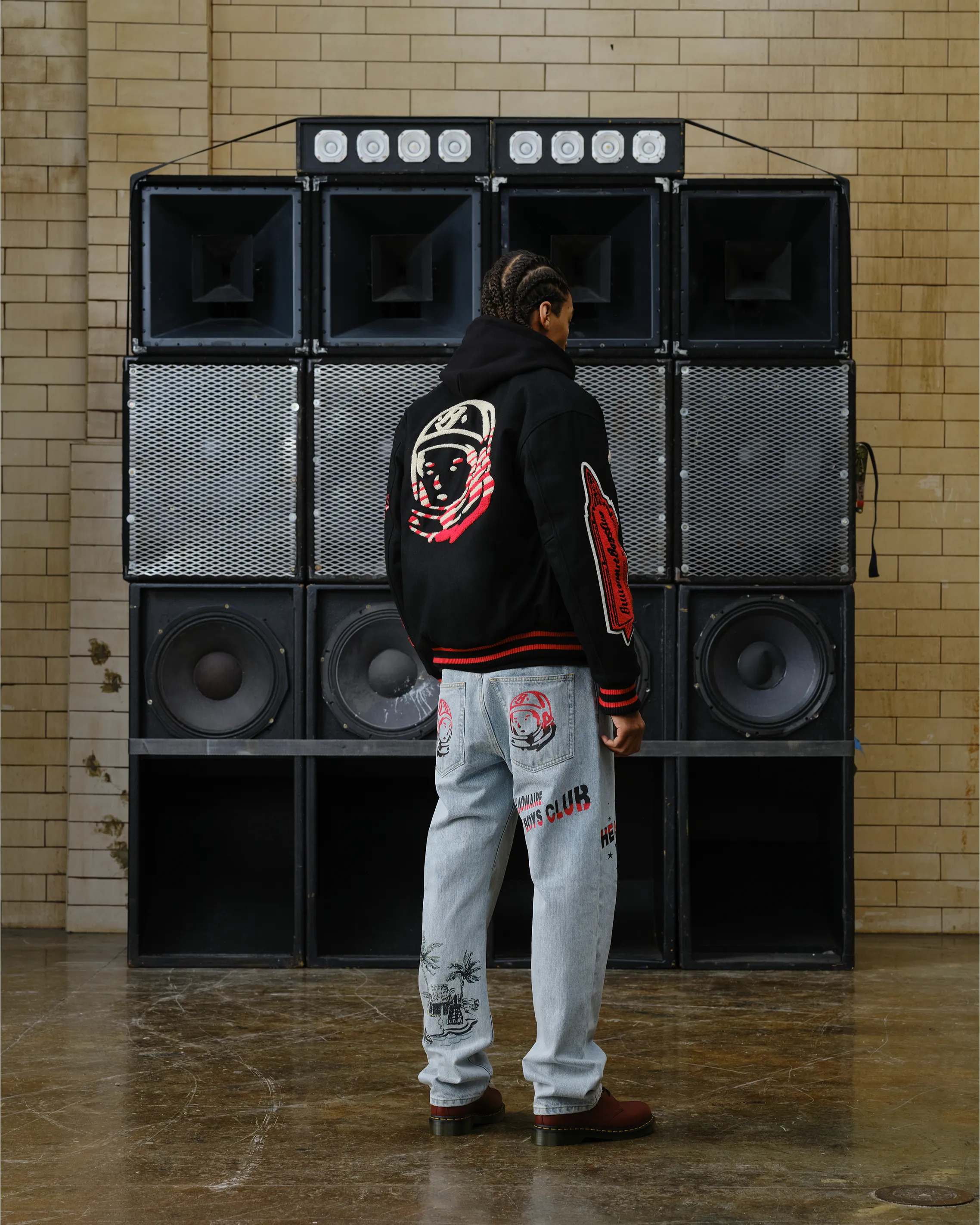 Script OG Varsity Jacket sold by Billionaire Boys Club product image thumbnail 3