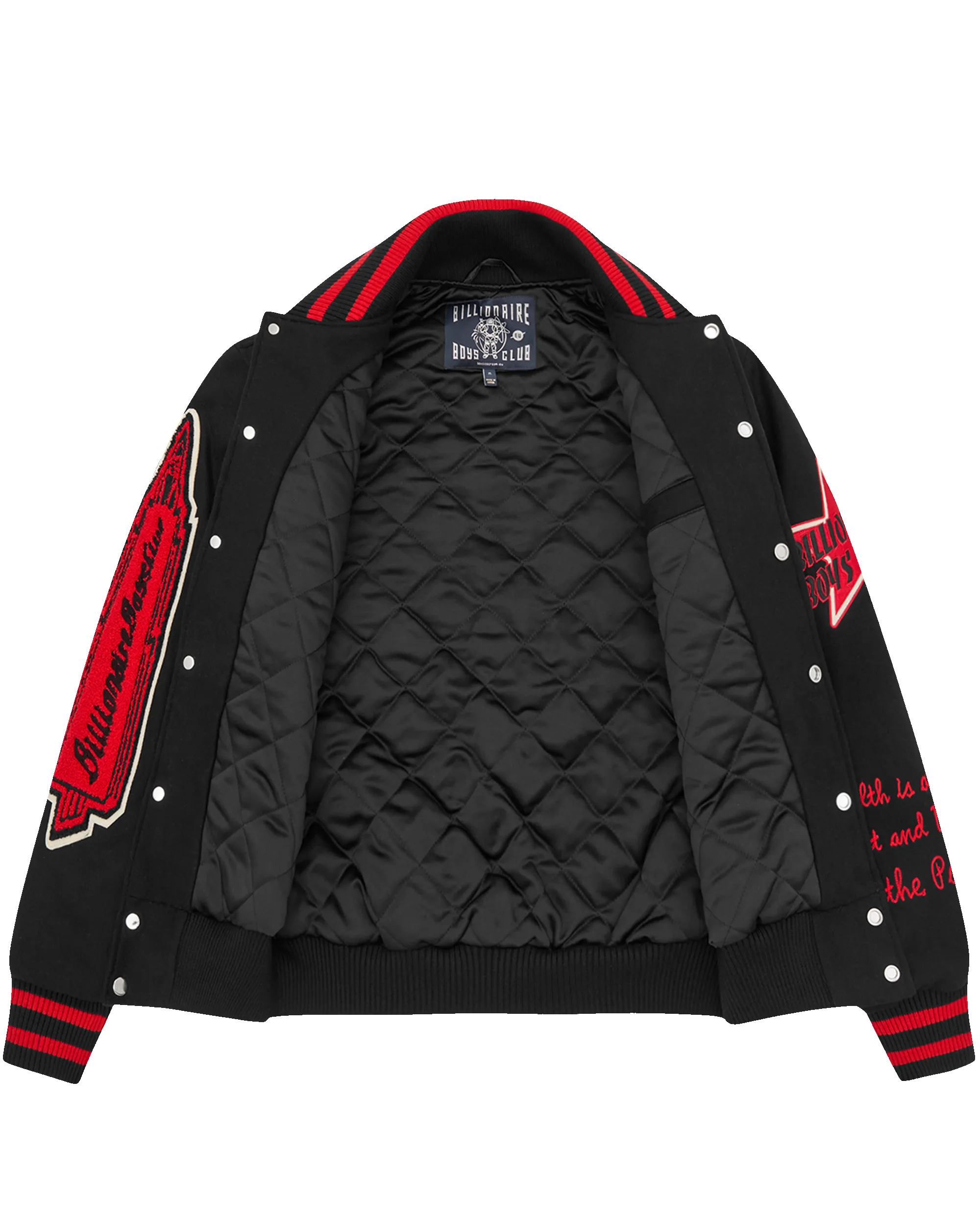 Script OG Varsity Jacket sold by Billionaire Boys Club product image thumbnail 5