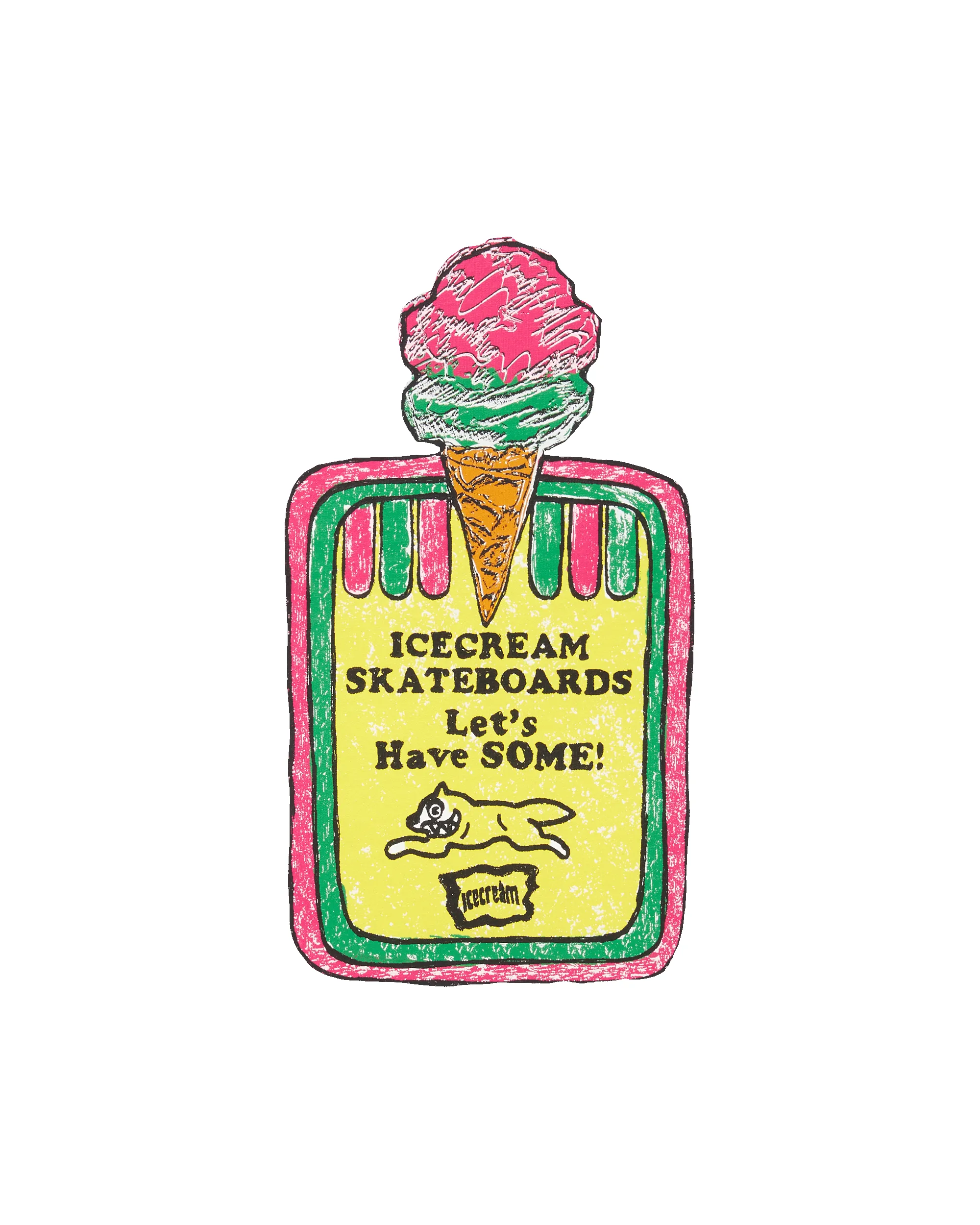 Cotton T-Shirt Icecream Skateboards sold by Billionaire Boys Club product image thumbnail 3