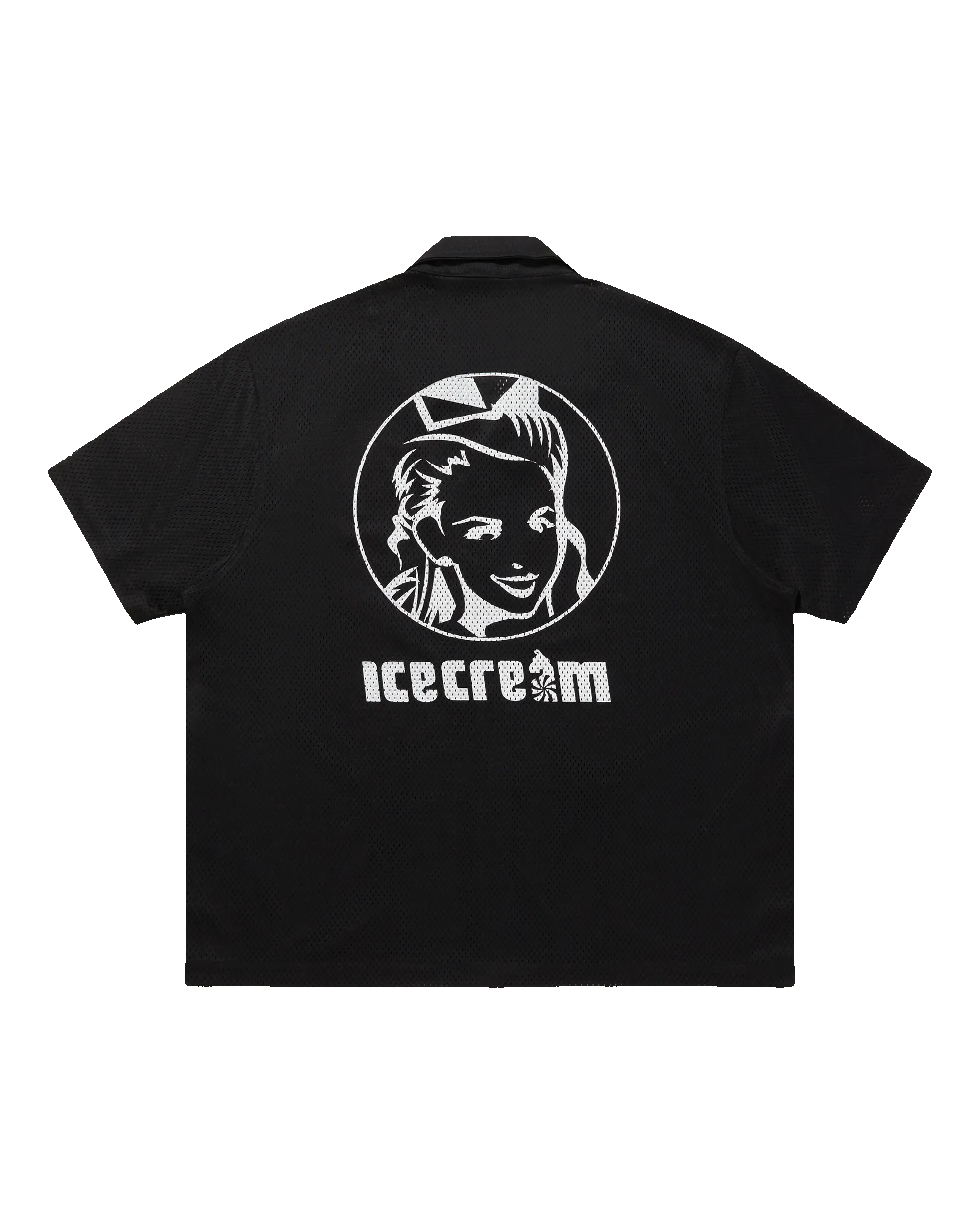 Open Collar Mesh SS Shirt sold by Billionaire Boys Club product image thumbnail 2