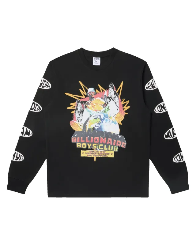Heart Mind Dance Long-Sleeve Tee sold by Billionaire Boys Club