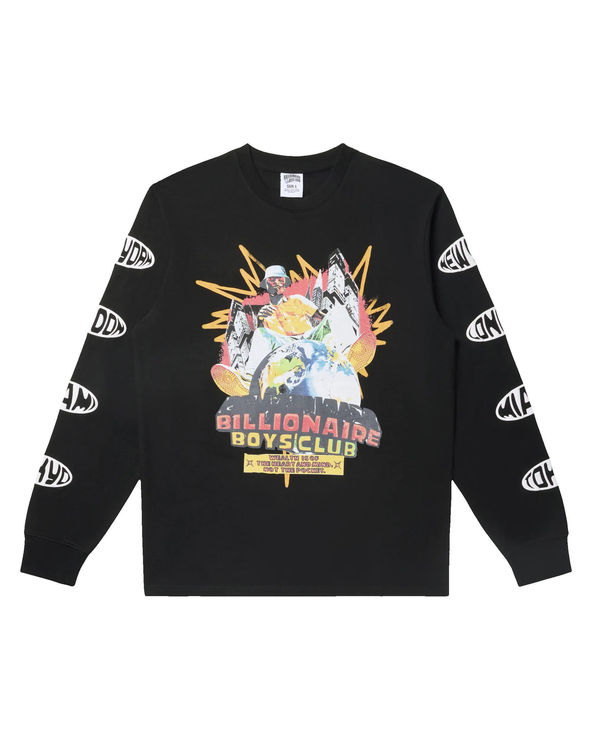 Heart Mind Dance Long-Sleeve Tee sold by Billionaire Boys Club