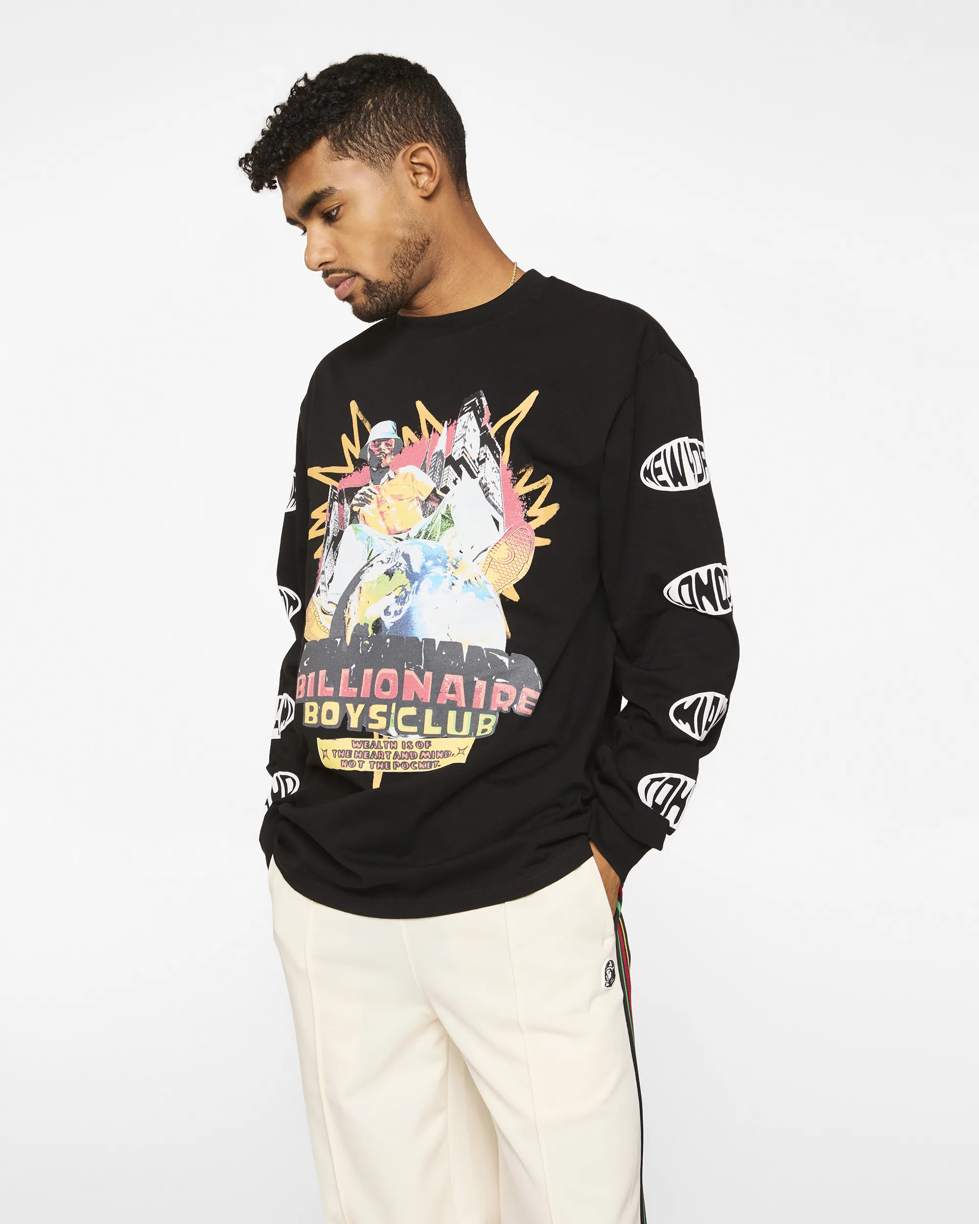 Heart Mind Dance Long-Sleeve Tee sold by Billionaire Boys Club product image thumbnail 5