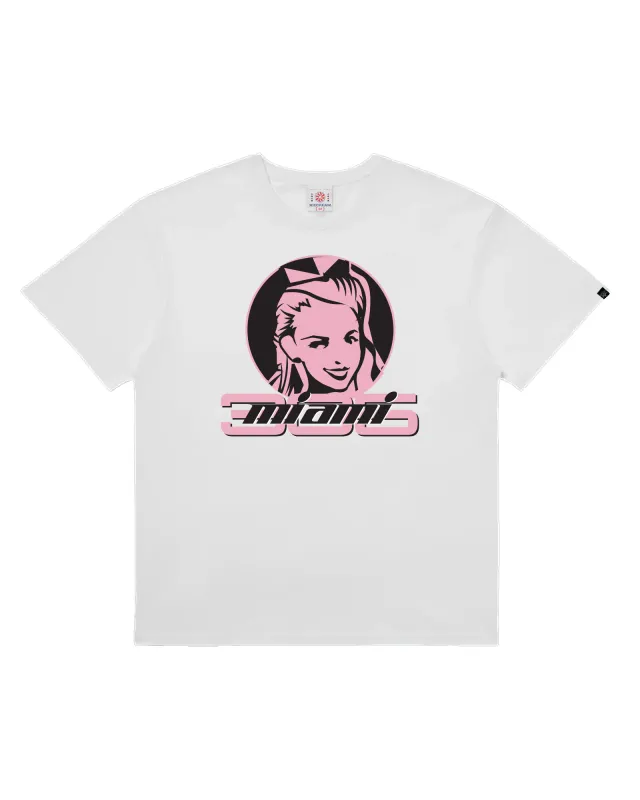 Pink Badge Tee made by Billionaire Boys Club