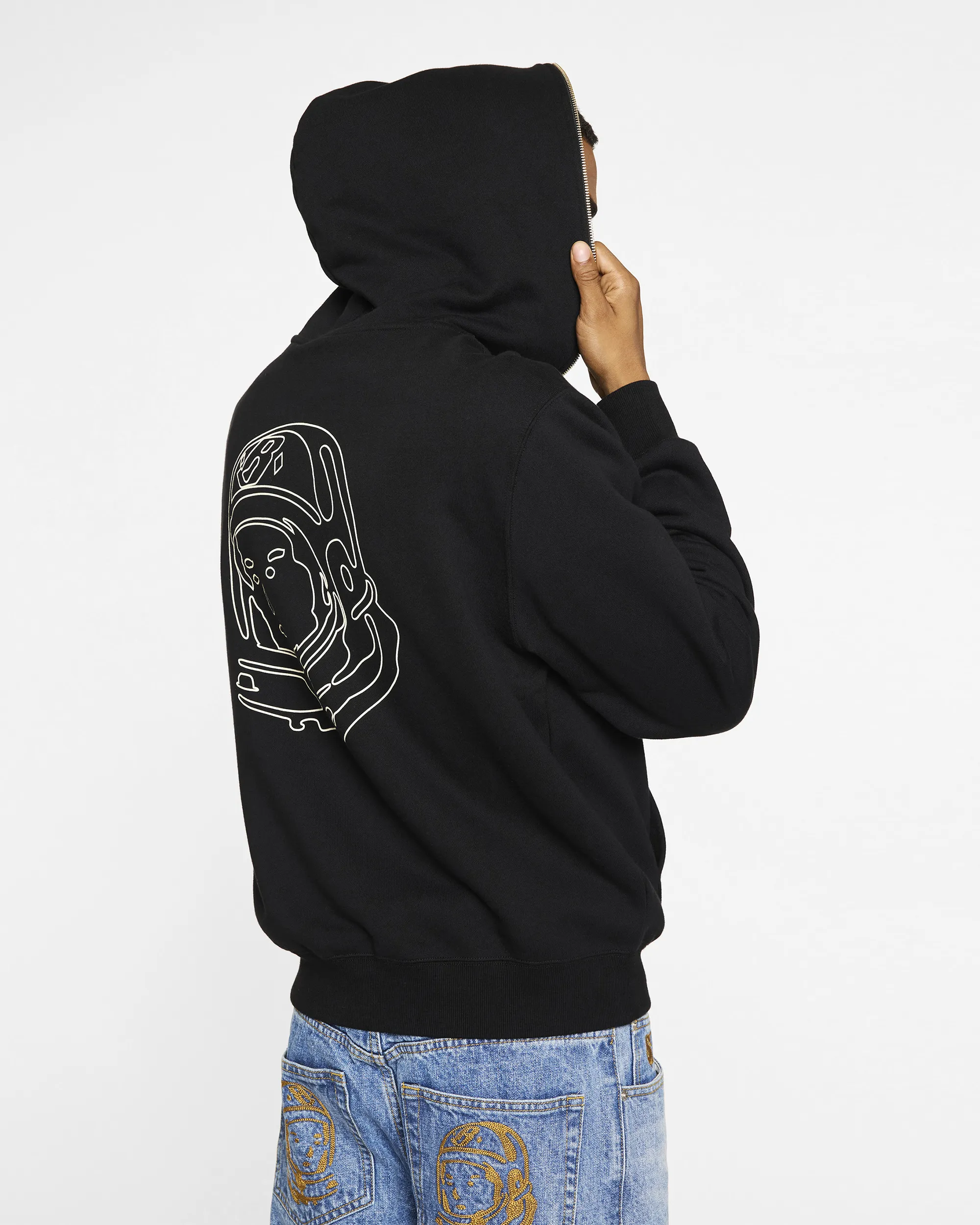 Small Curve Zip Hoodie sold by Billionaire Boys Club product image thumbnail 4