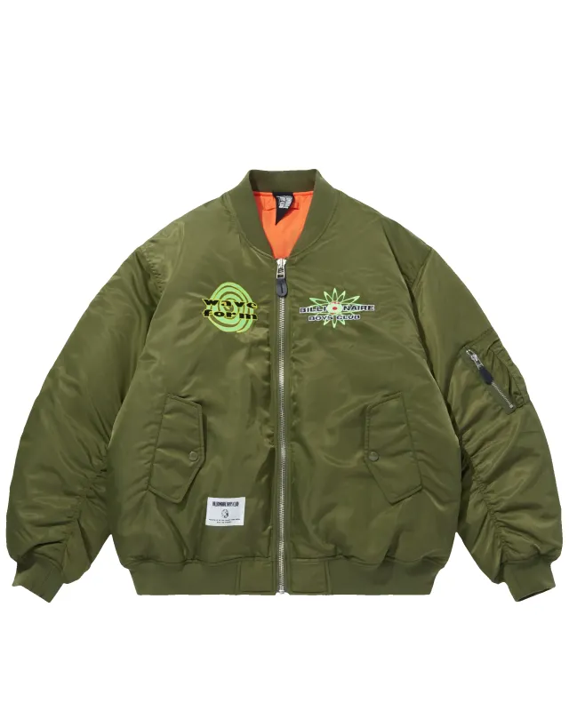 Embroidered Logo Ma-1 made by Billionaire Boys Club