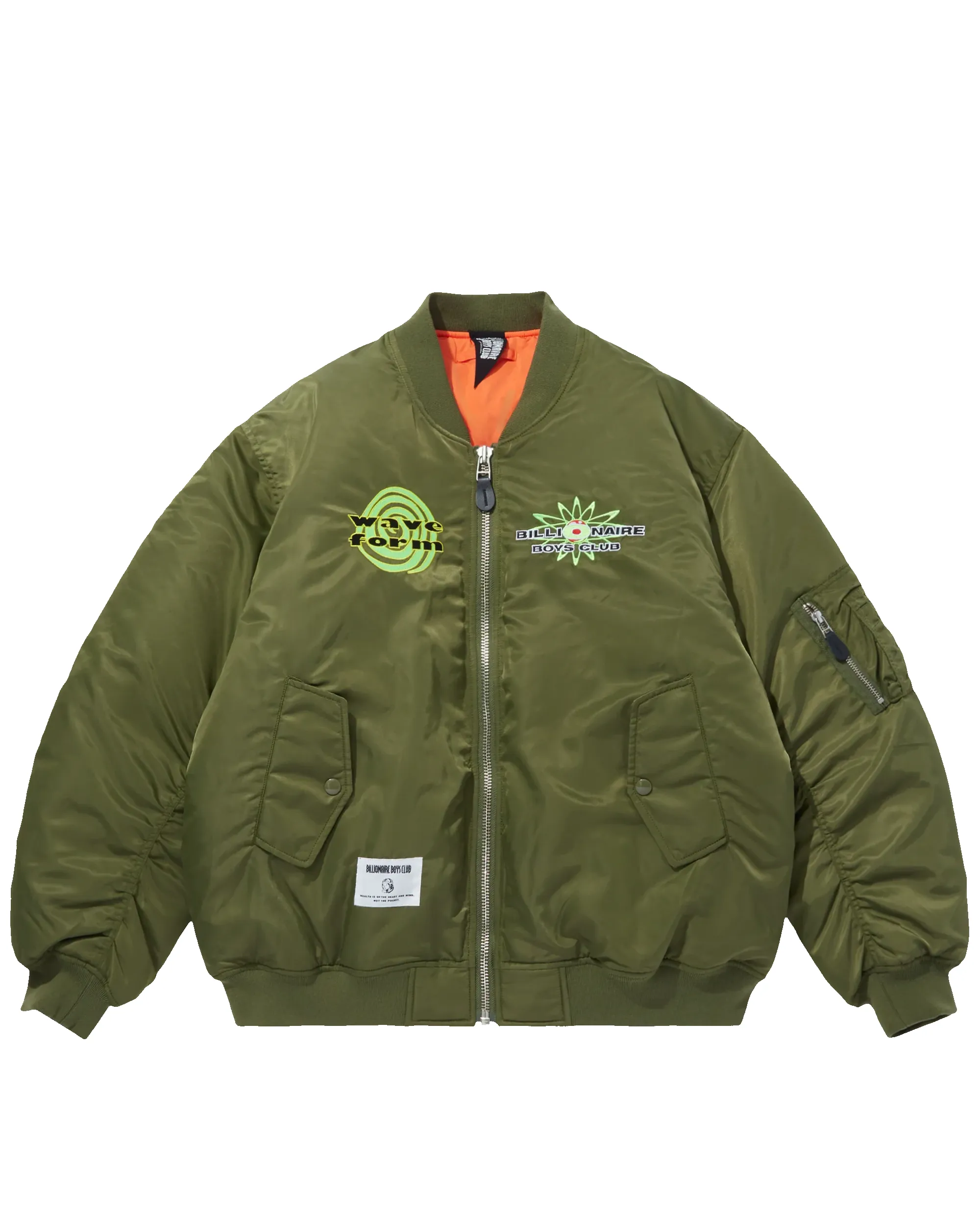 Embroidered Logo Ma-1 sold by Billionaire Boys Club