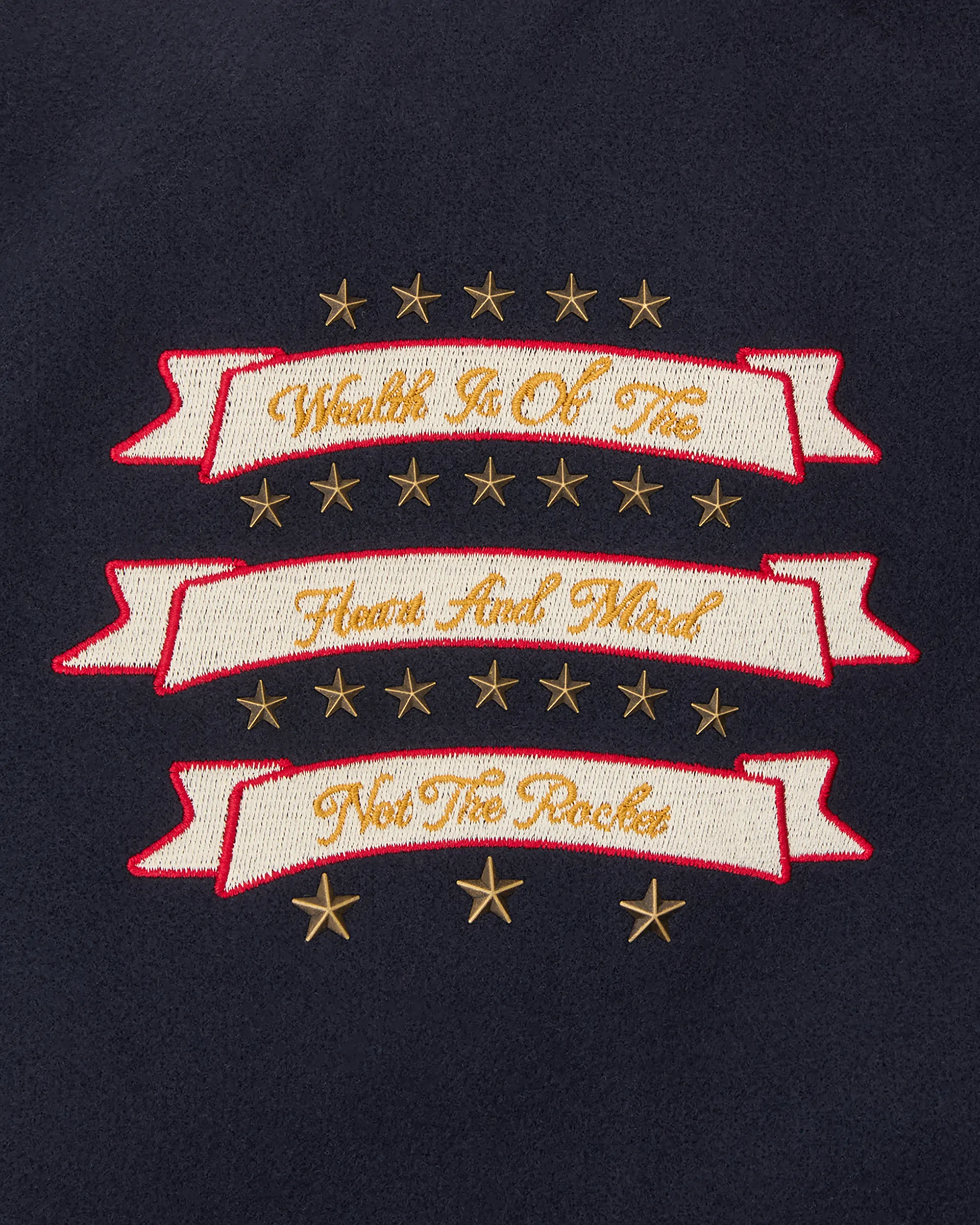 Fanfare Script Wool Varsity Jacket sold by Billionaire Boys Club product image thumbnail 5