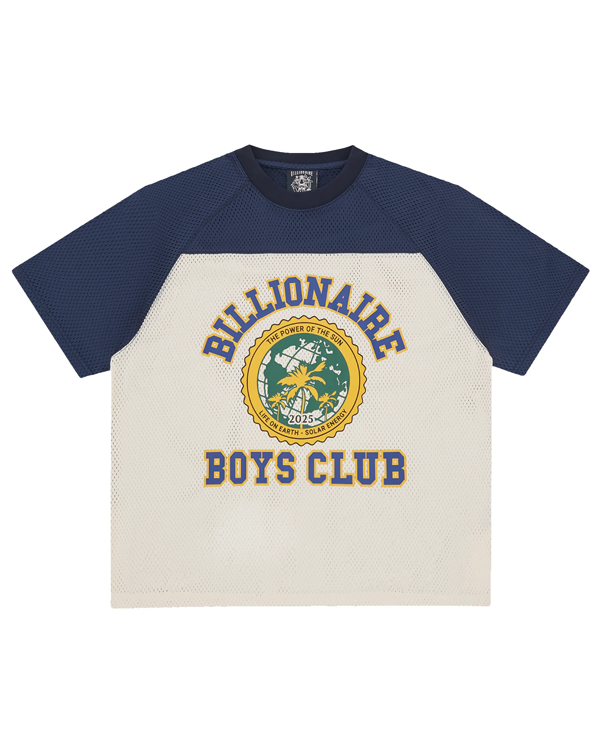 World College Mesh Football Shirt sold by Billionaire Boys Club