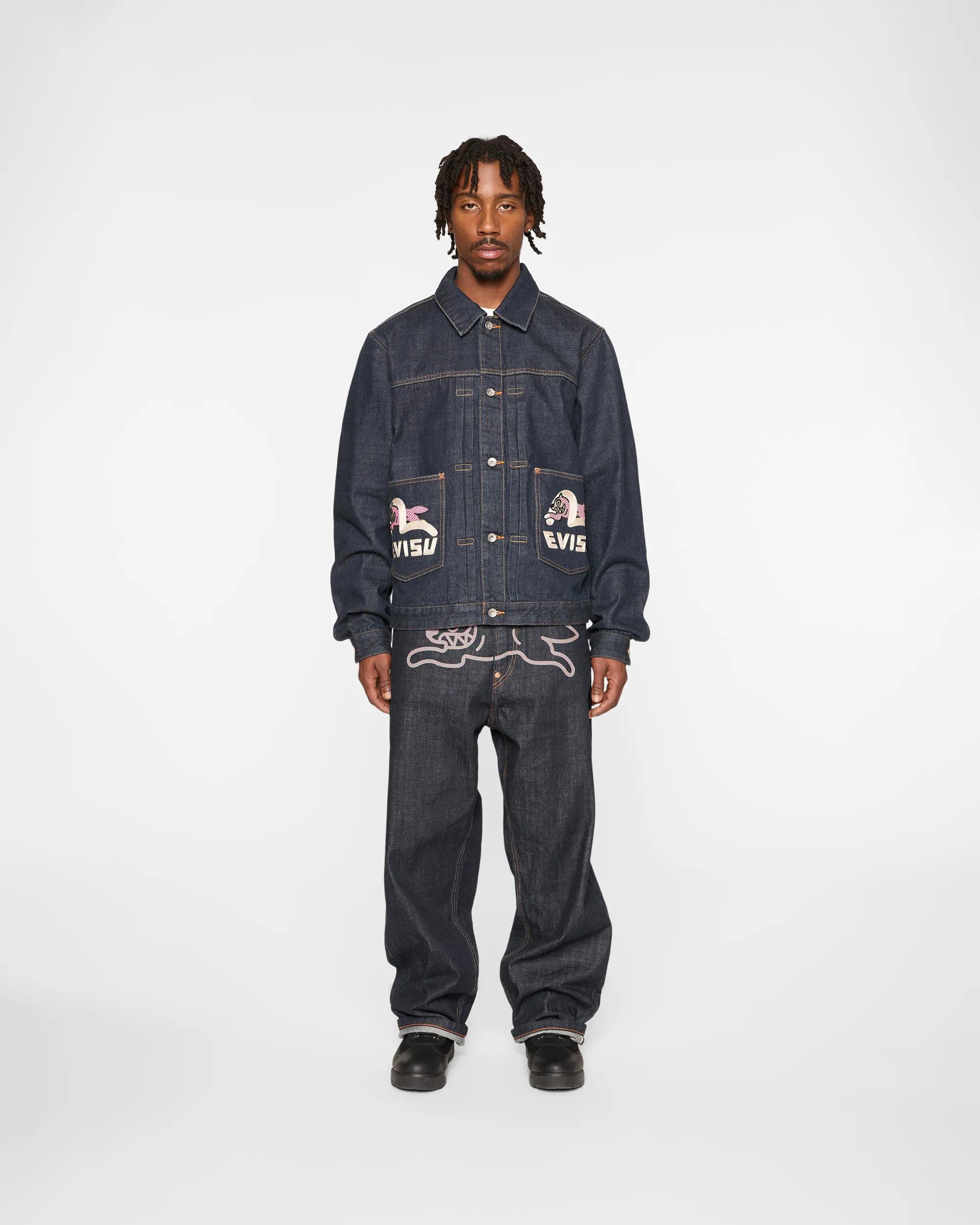 Seagull Print & Emb. Denim Jacket sold by Billionaire Boys Club product image thumbnail 3