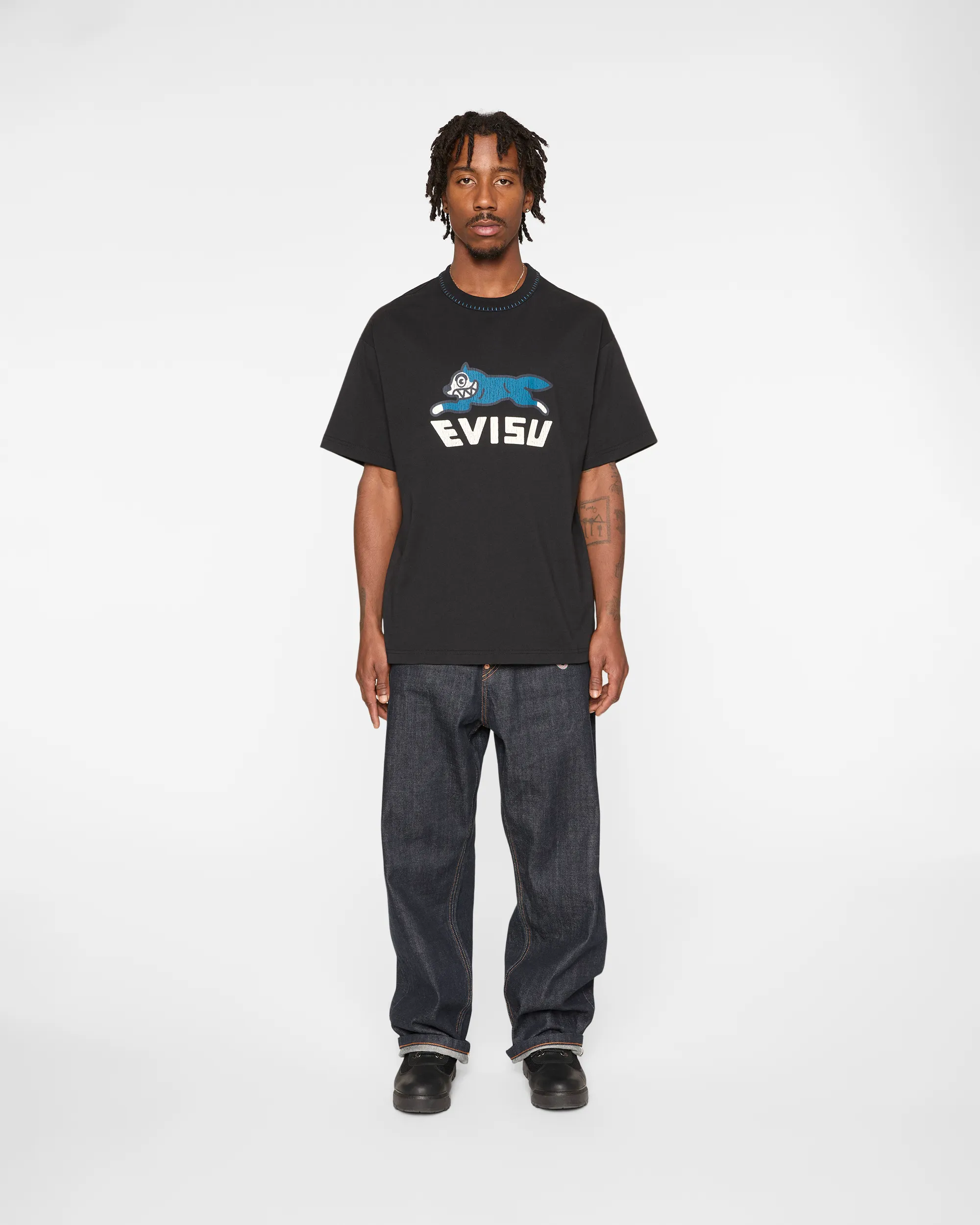 Logo With Evisu Printed T-Shirt sold by Billionaire Boys Club product image thumbnail 3