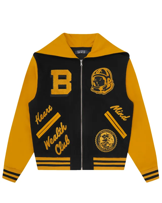 World College Cheerleader Zip Through Hood sold by Billionaire Boys Club