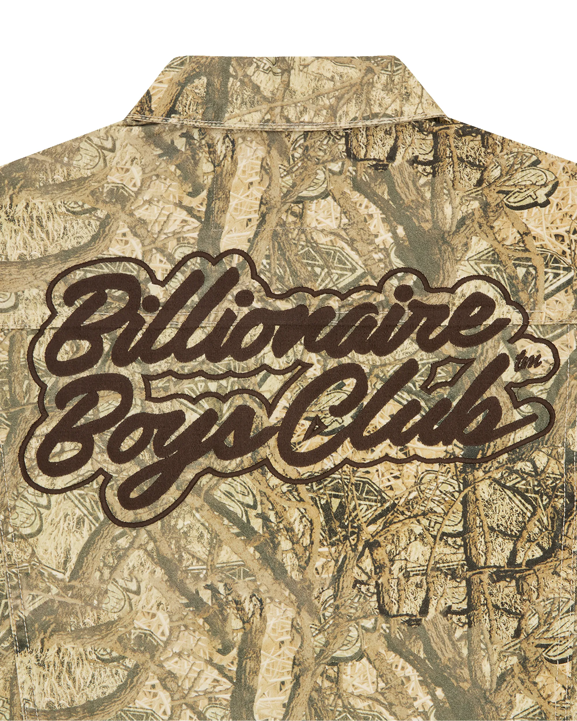 Diamonds & Dollars Tree Camo Trucker Jacket sold by Billionaire Boys Club product image thumbnail 5