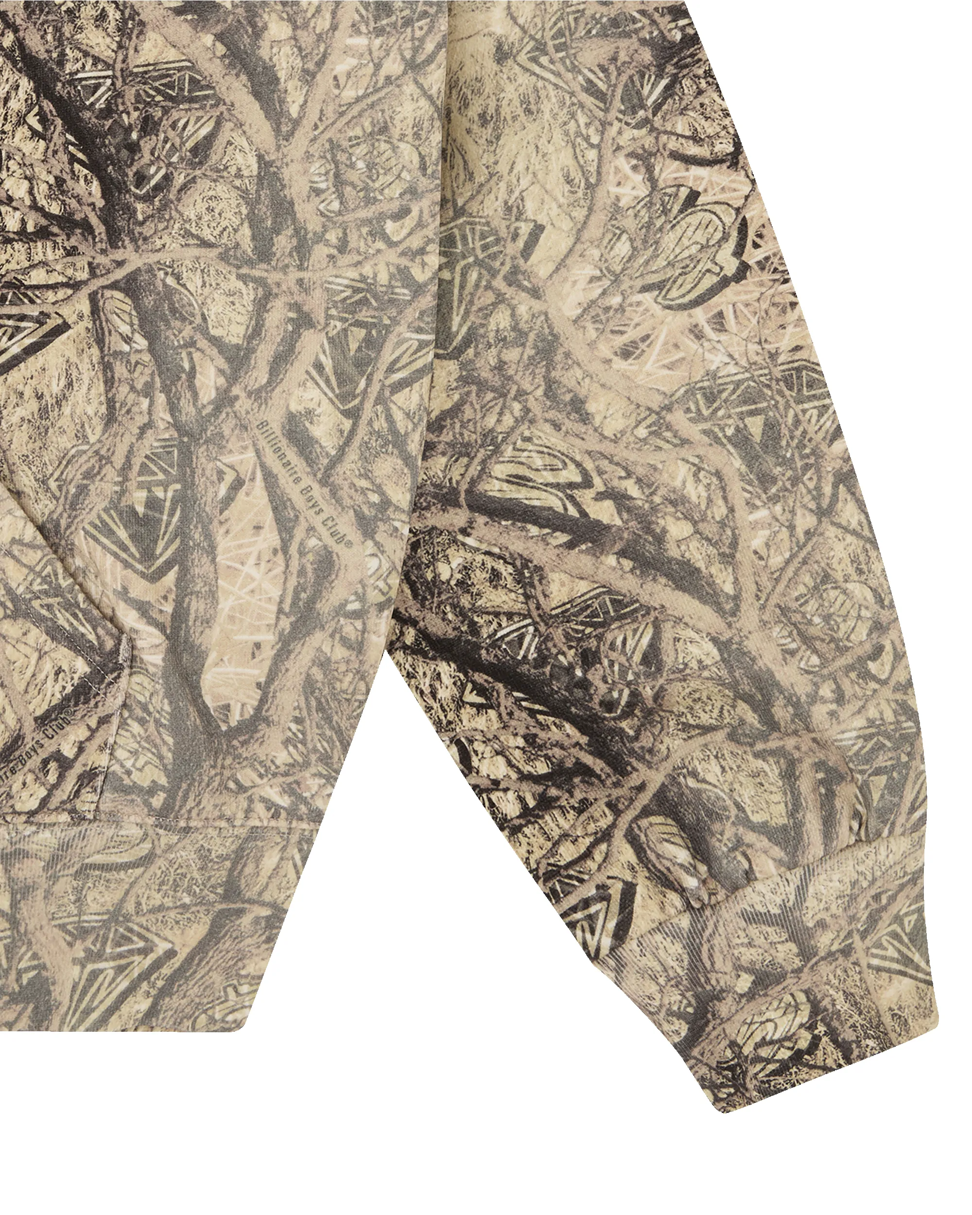Diamonds & Dollars Tree Camo Oversized Zip Through sold by Billionaire Boys Club product image thumbnail 4