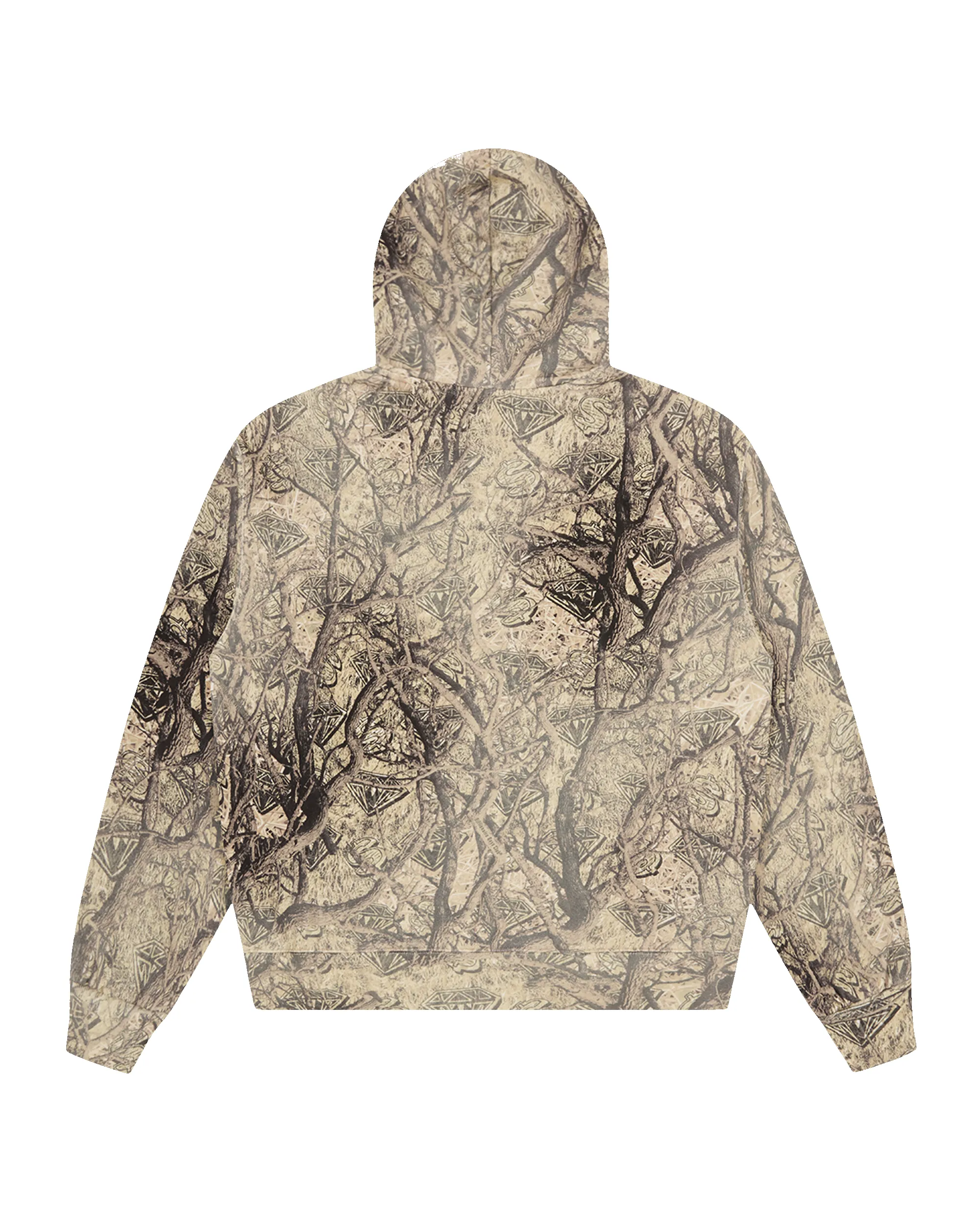 Diamonds & Dollars Tree Camo Oversized Zip Through sold by Billionaire Boys Club product image thumbnail 2