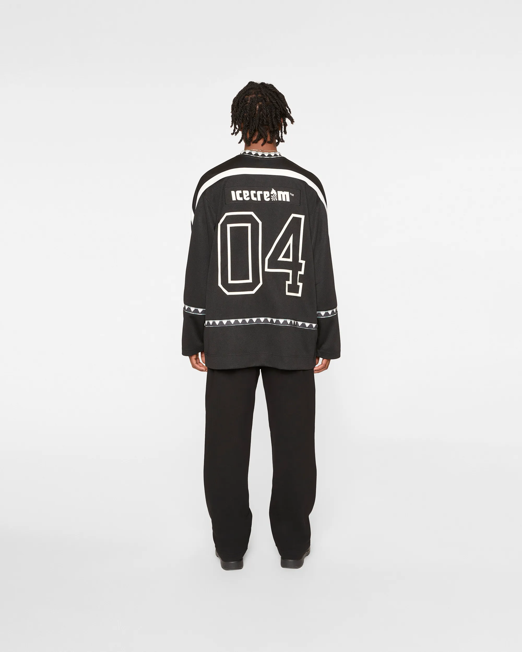 Party On Jersey LS Knit sold by Billionaire Boys Club product image thumbnail 4