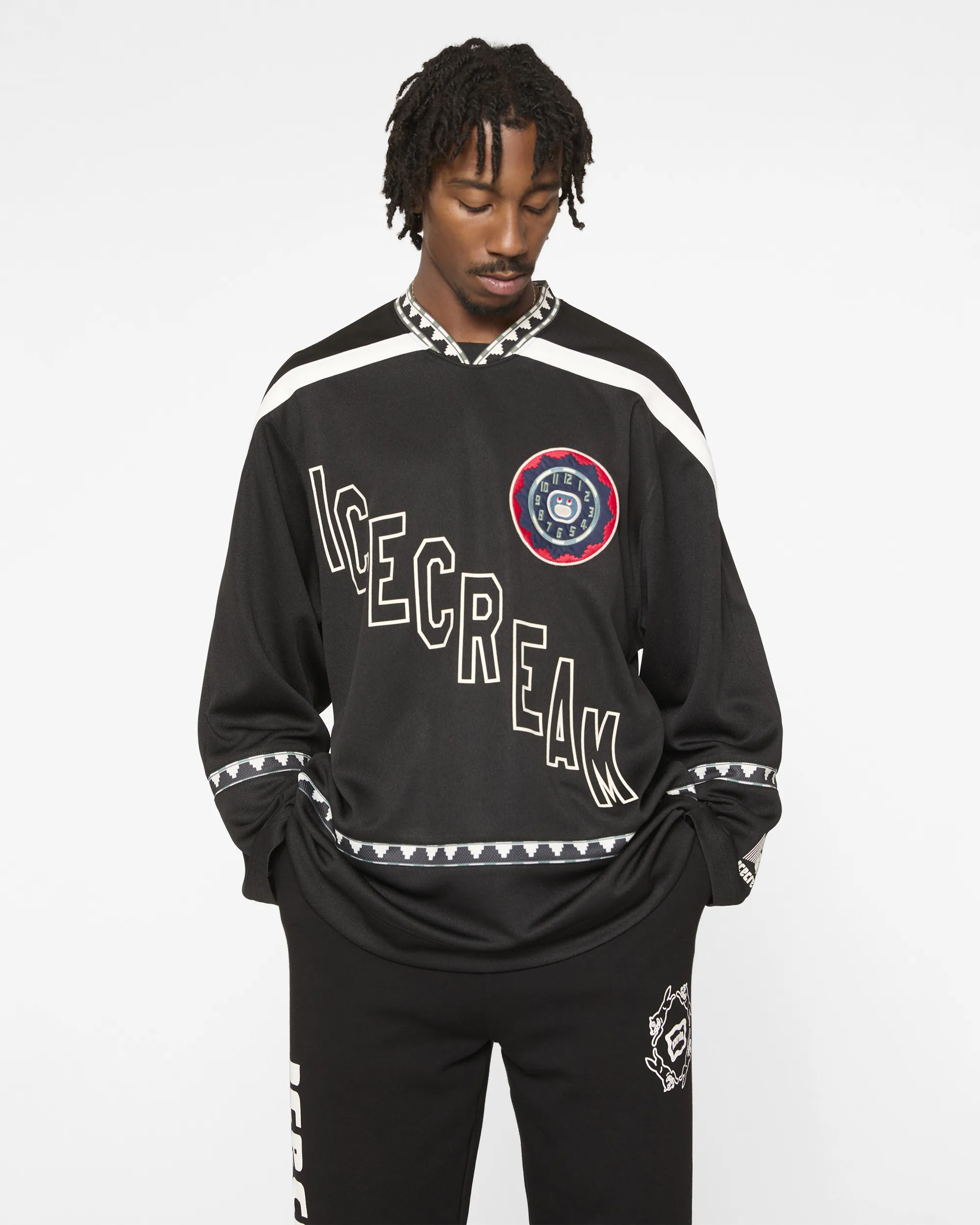 Party On Jersey LS Knit sold by Billionaire Boys Club product image thumbnail 5