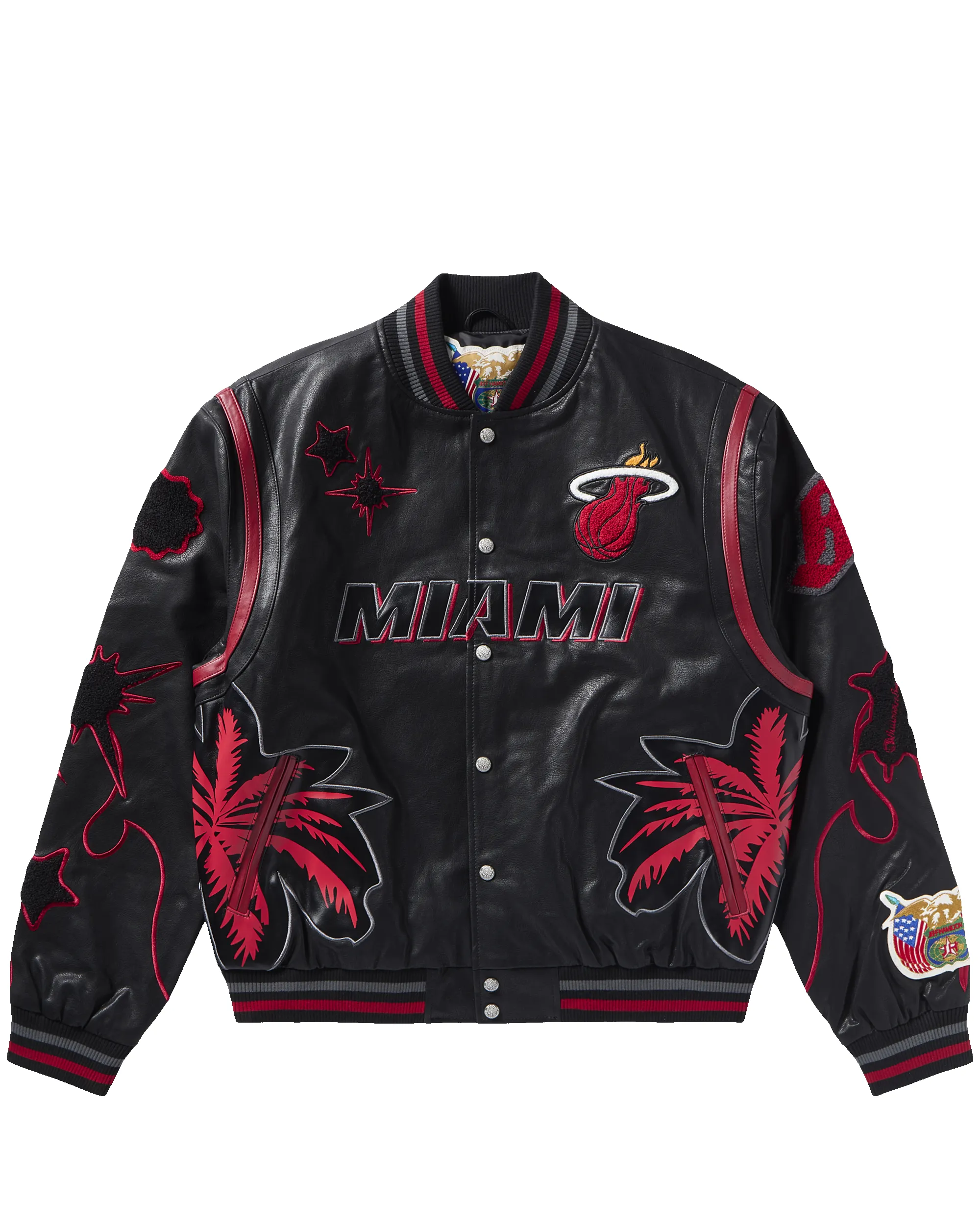 BBC X Jeff Hamilton Heat Varsity Jacket sold by Billionaire Boys Club