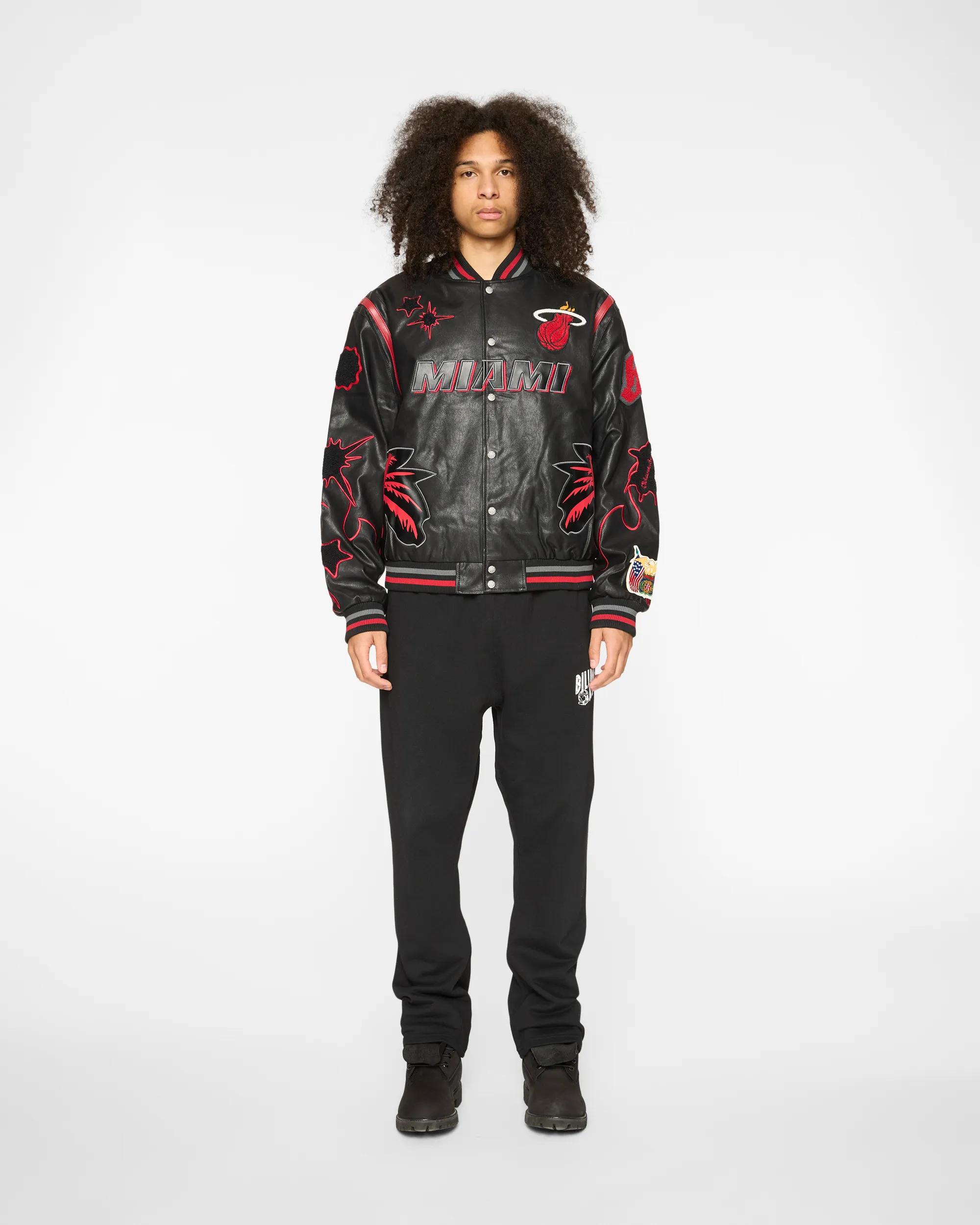 BBC X Jeff Hamilton Heat Varsity Jacket sold by Billionaire Boys Club product image thumbnail 3