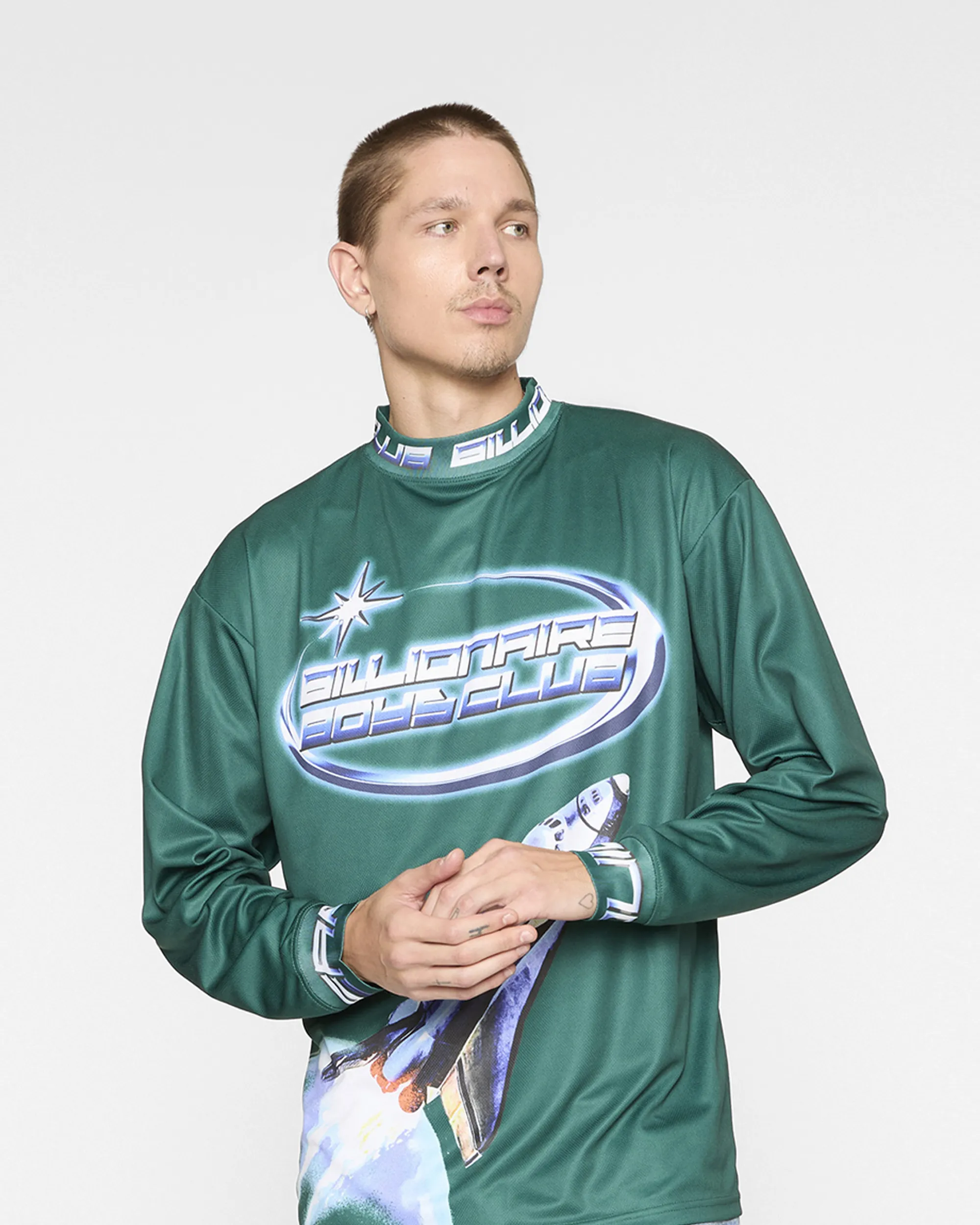 Discovery Jersey LS Knit sold by Billionaire Boys Club product image thumbnail 5