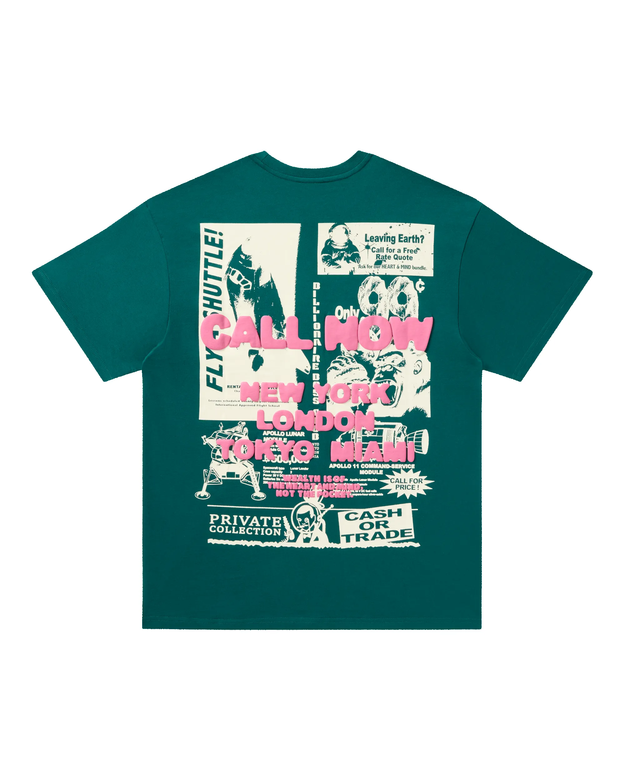 Cash Or Trade SS Tee sold by Billionaire Boys Club product image thumbnail 2