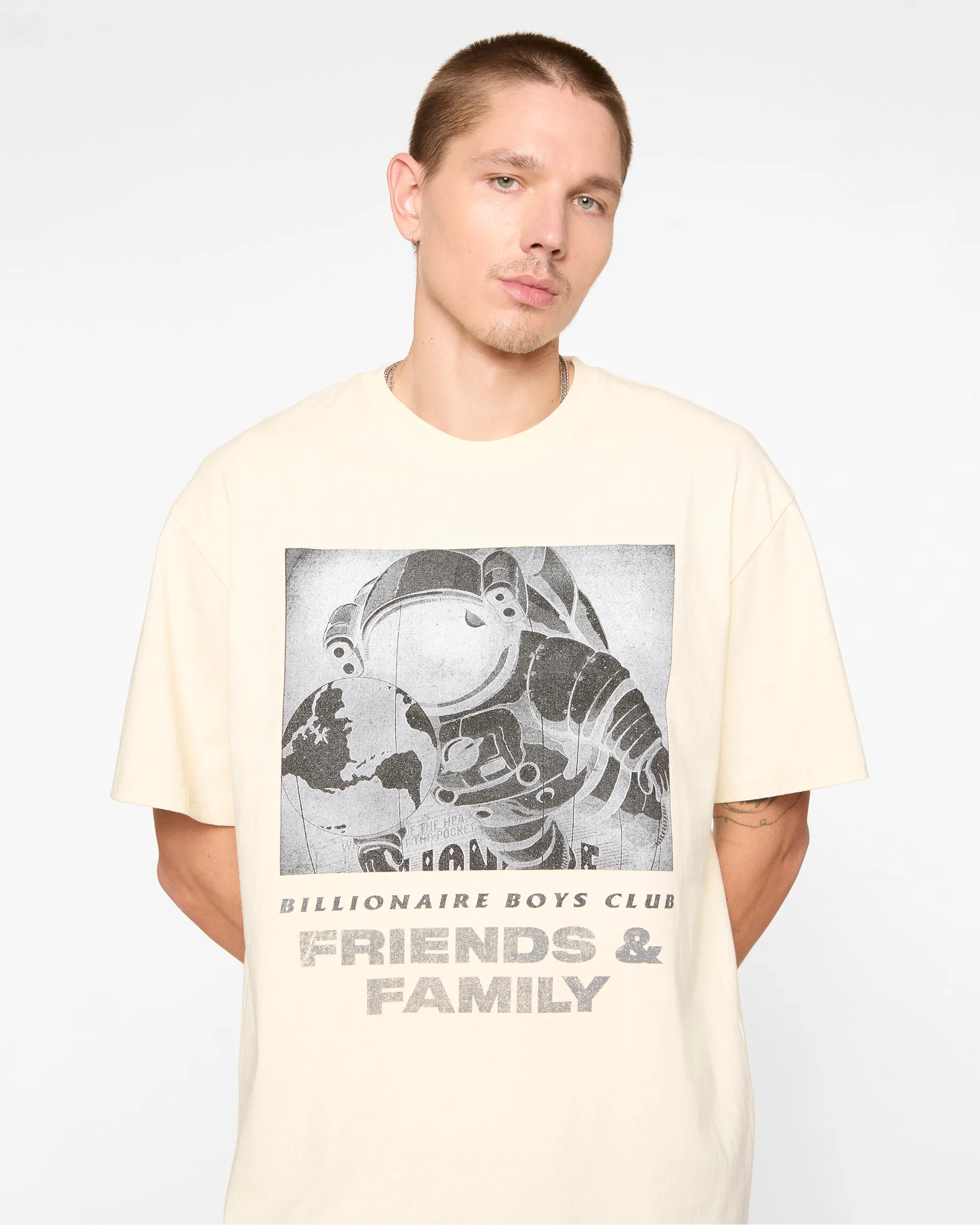 Friends And Family SS Knit (Oversized Fit) sold by Billionaire Boys Club product image thumbnail 5