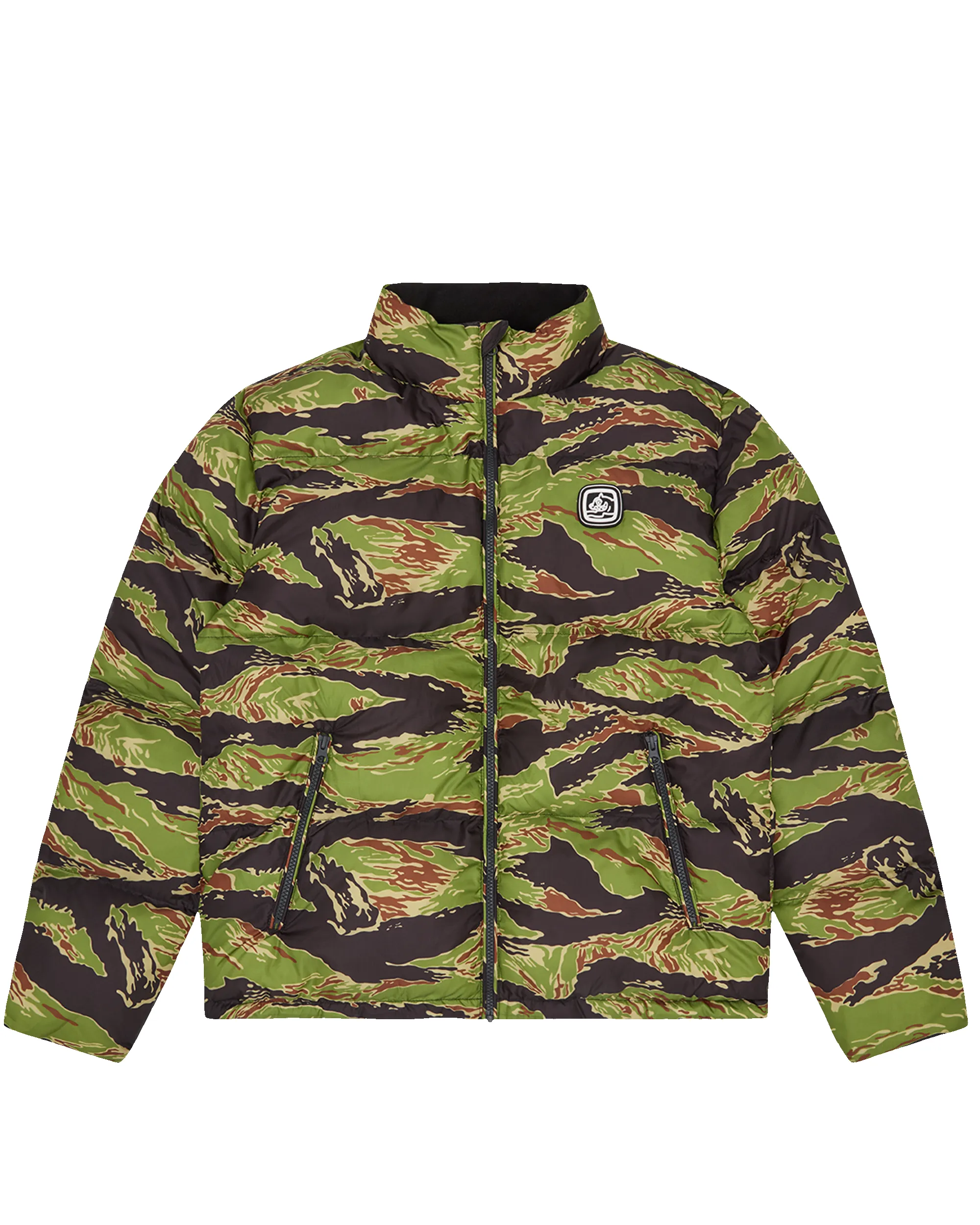 Tiger Stripe Puffer Jacket sold by Billionaire Boys Club