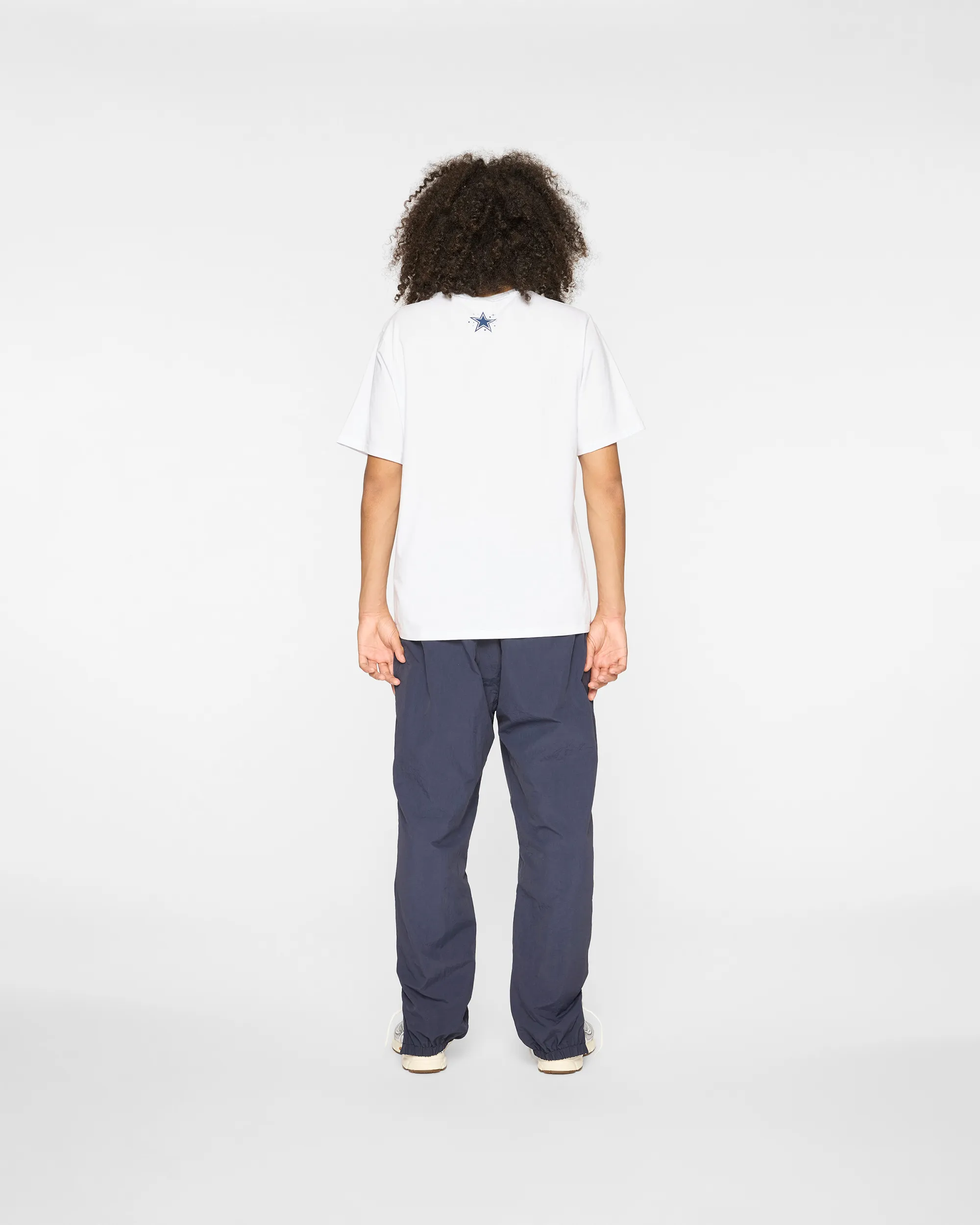 Dallas Cowboys Curve Logo SS White Tee sold by Billionaire Boys Club product image thumbnail 4
