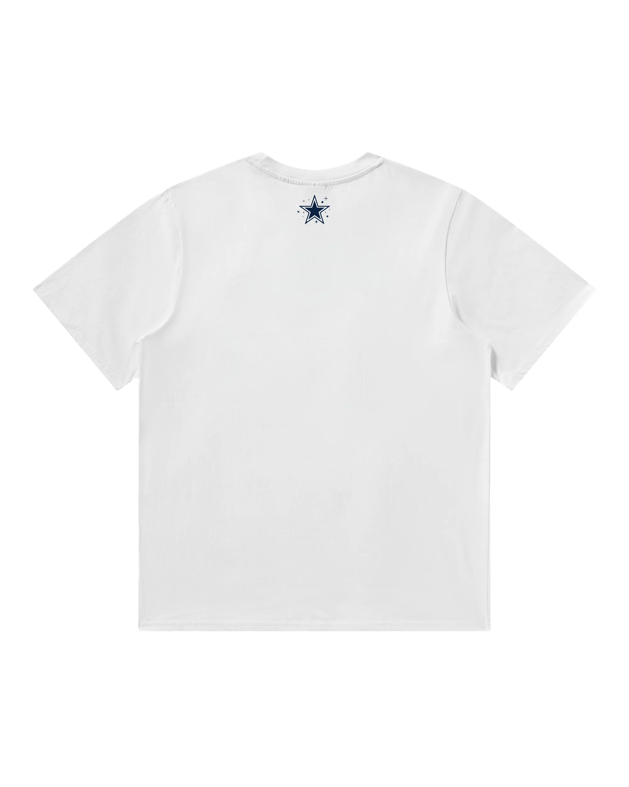 Dallas Cowboys Curve Logo SS White Tee sold by Billionaire Boys Club product image thumbnail 2