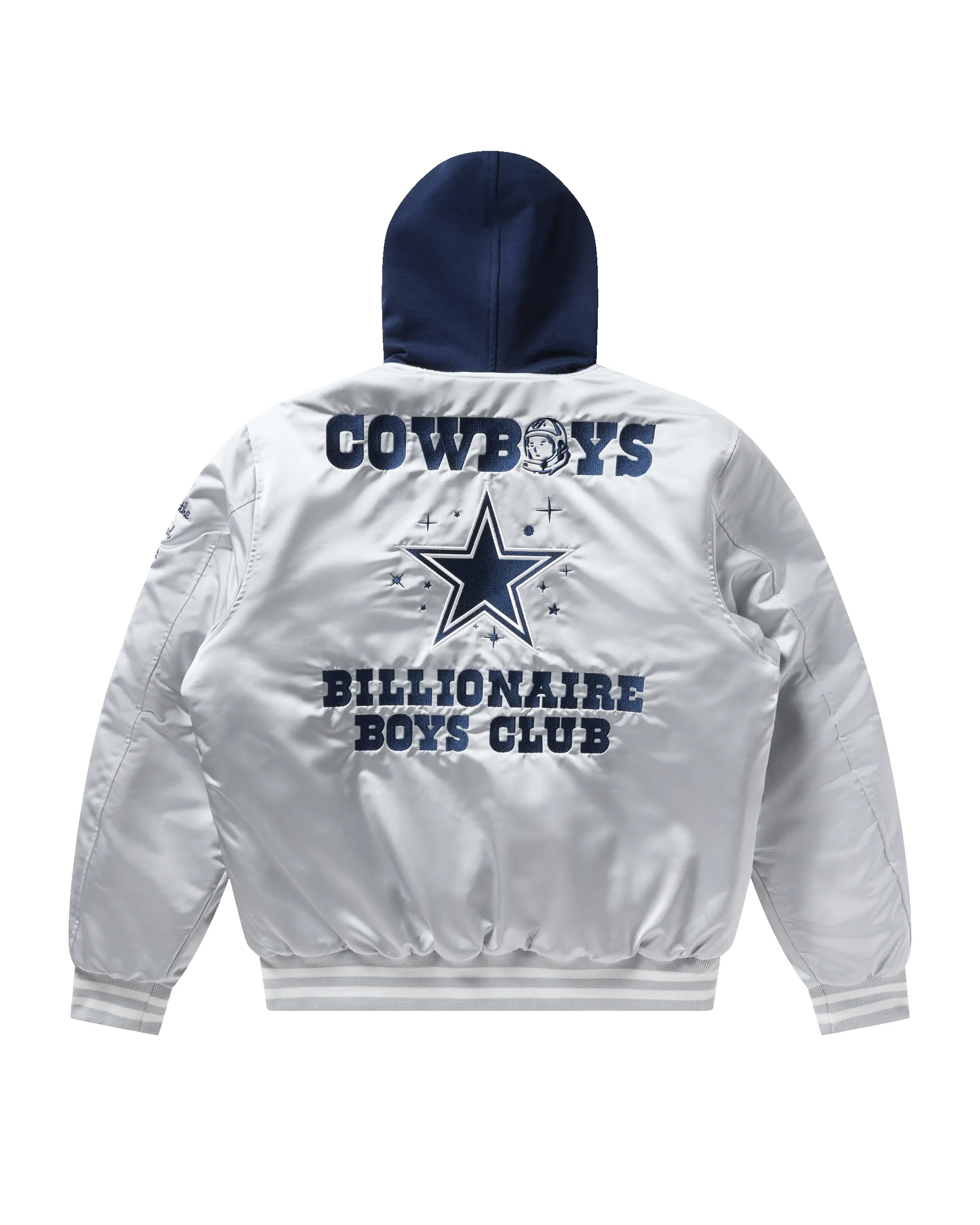 Dallas Cowboys Satin Jacket sold by Billionaire Boys Club product image thumbnail 2