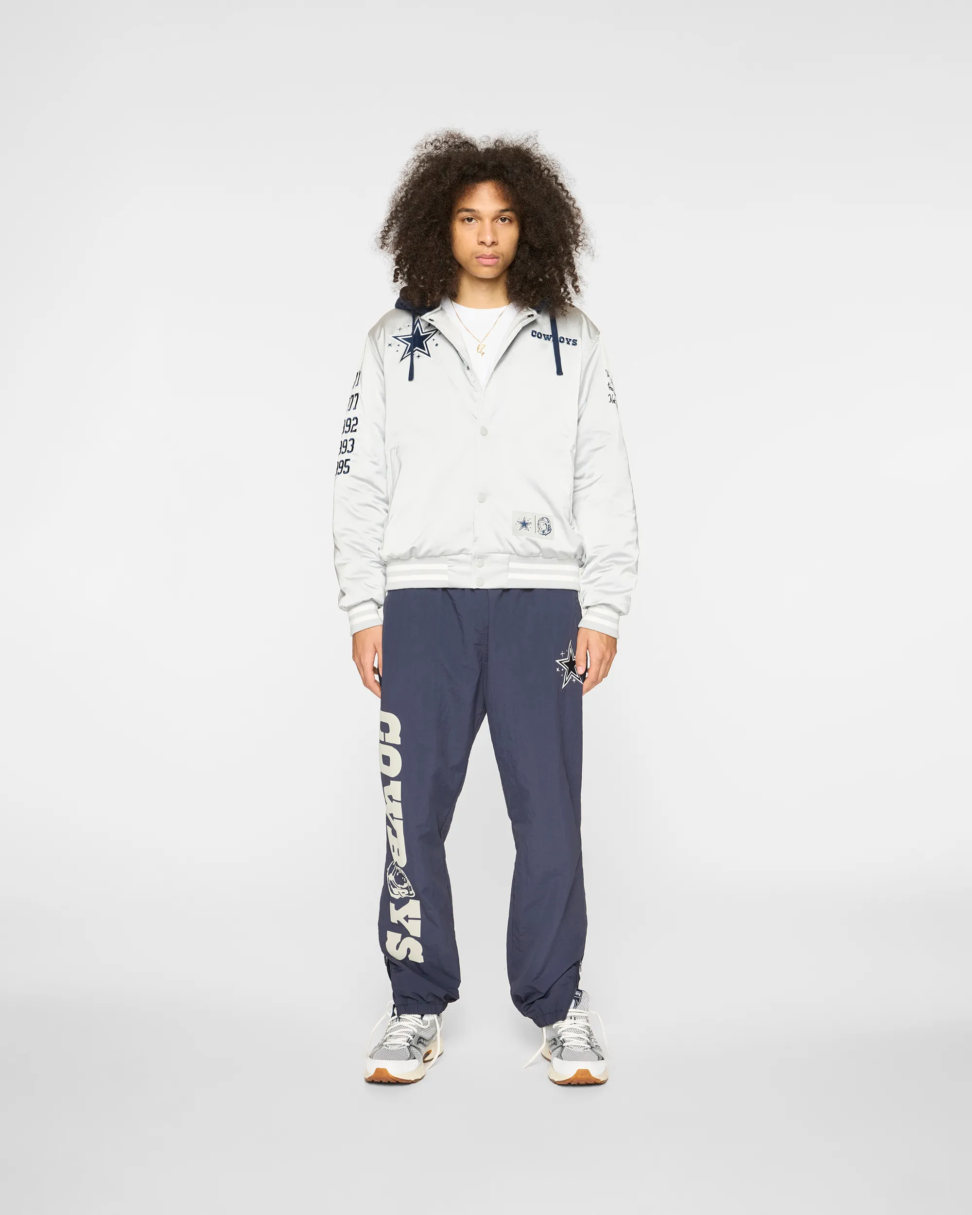 Dallas Cowboys Satin Jacket sold by Billionaire Boys Club product image thumbnail 3