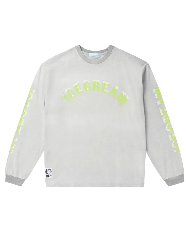 Damaged Cotton LS T-Shirt Running Dog sold by Billionaire Boys Club