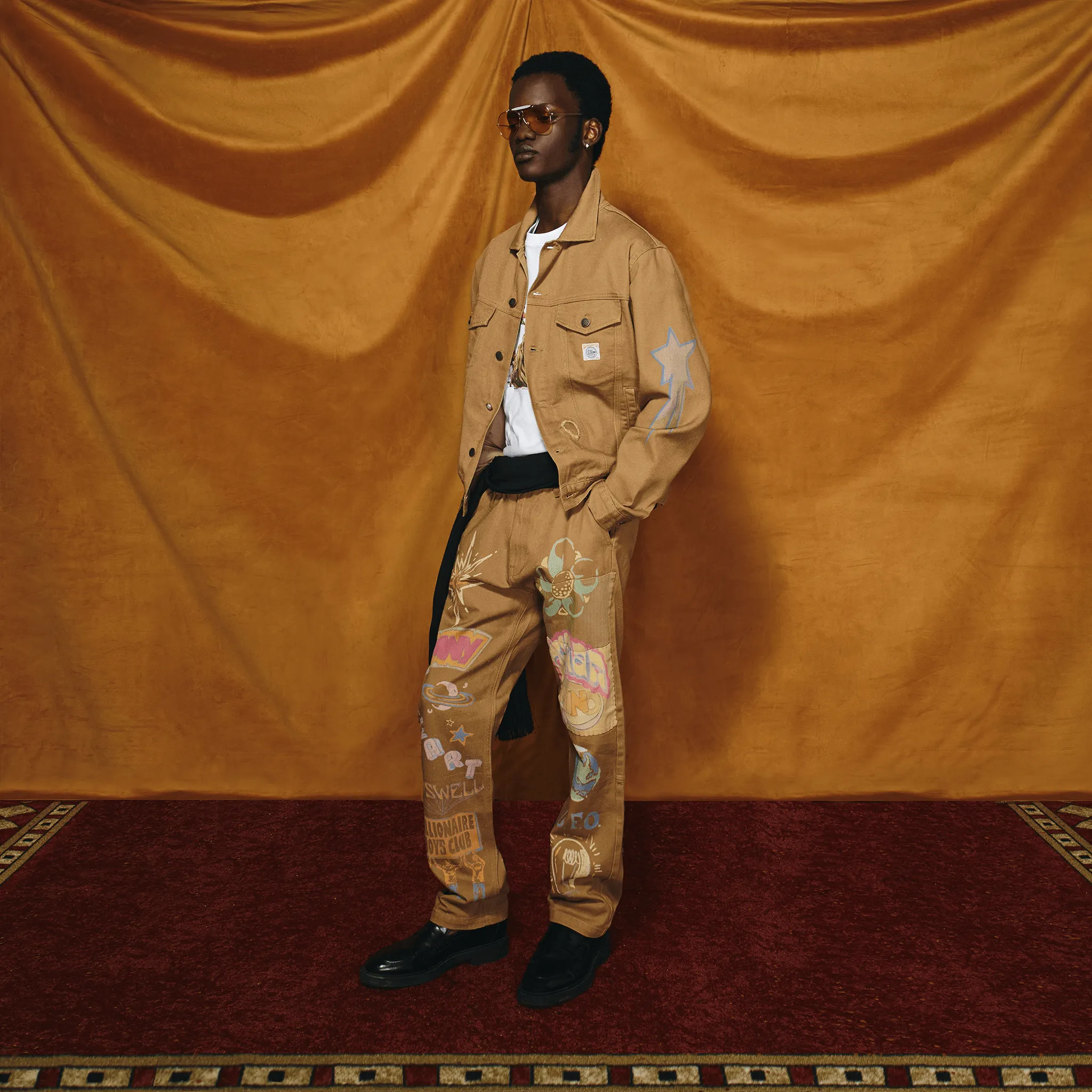 WORDLY PANT sold by Billionaire Boys Club product image thumbnail 3