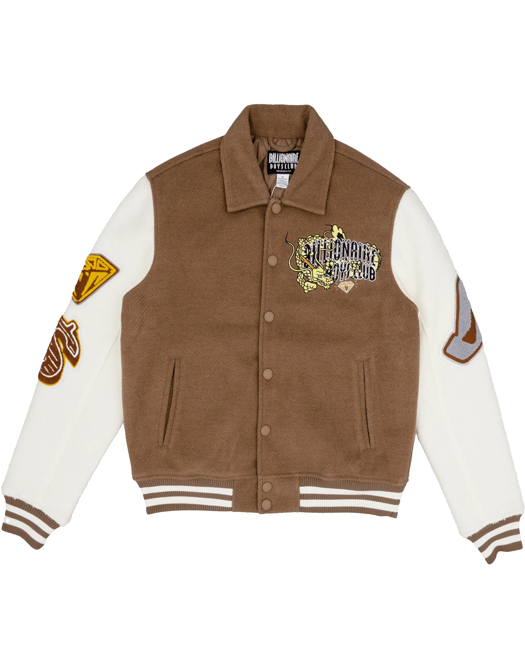 Year Of The Dragon Varsity Jacket sold by Billionaire Boys Club